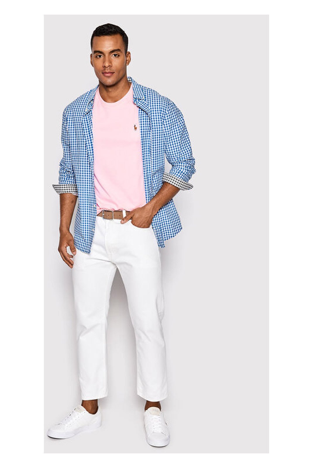 T-S manches courtes  Ralph lauren 710740727010__PINK Pink