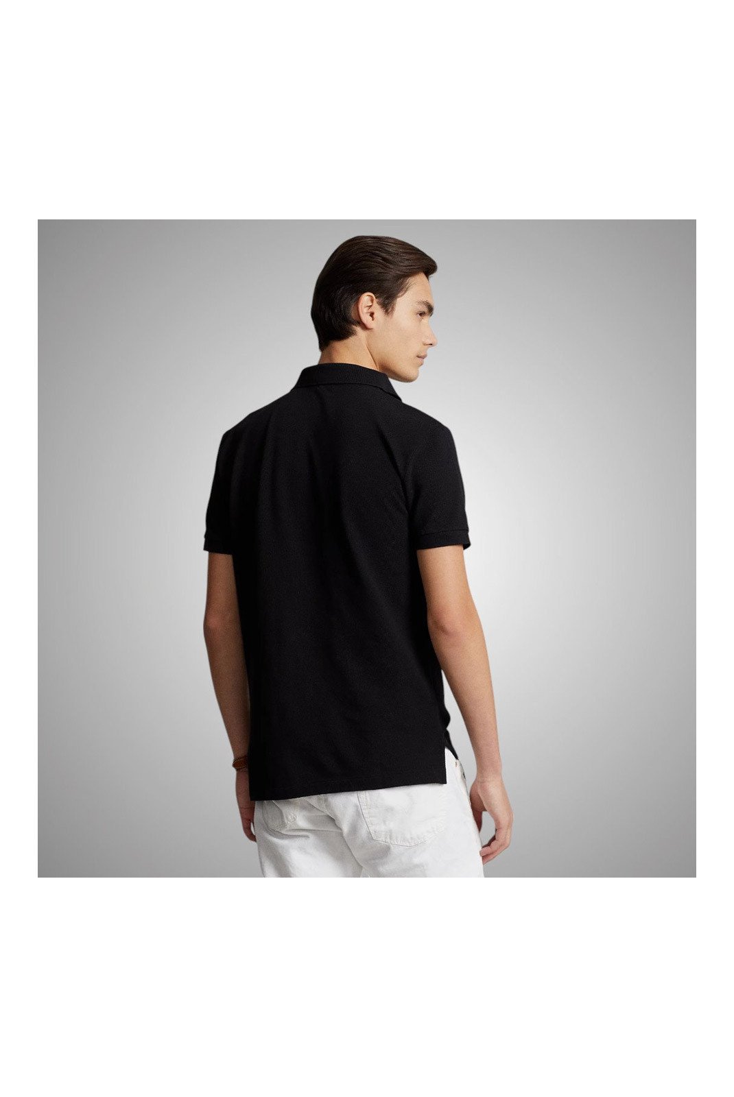 Polos manches courtes  Ralph lauren 710782592001__NOIR Noir