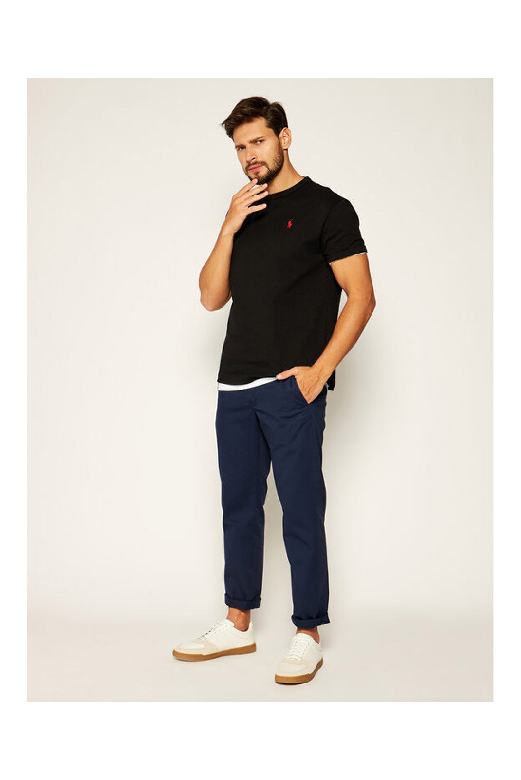 T-S manches courtes  Ralph lauren 710811284001__NOIR  Noir