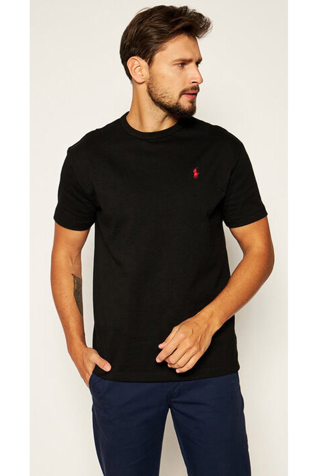 T-S manches courtes  Ralph lauren 710811284001__NOIR  Noir