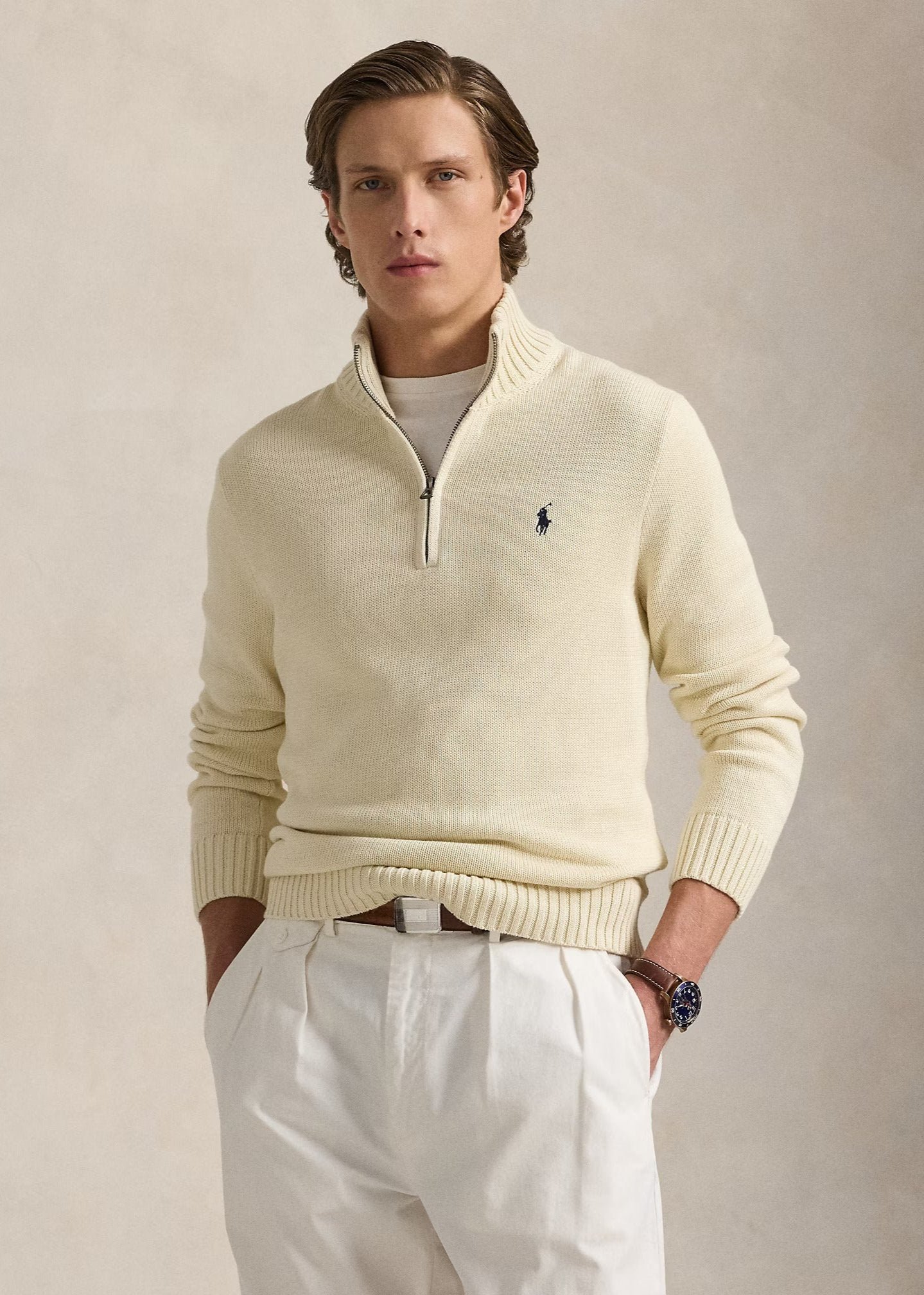 Pulls  Ralph lauren 710859939503 BEIGE