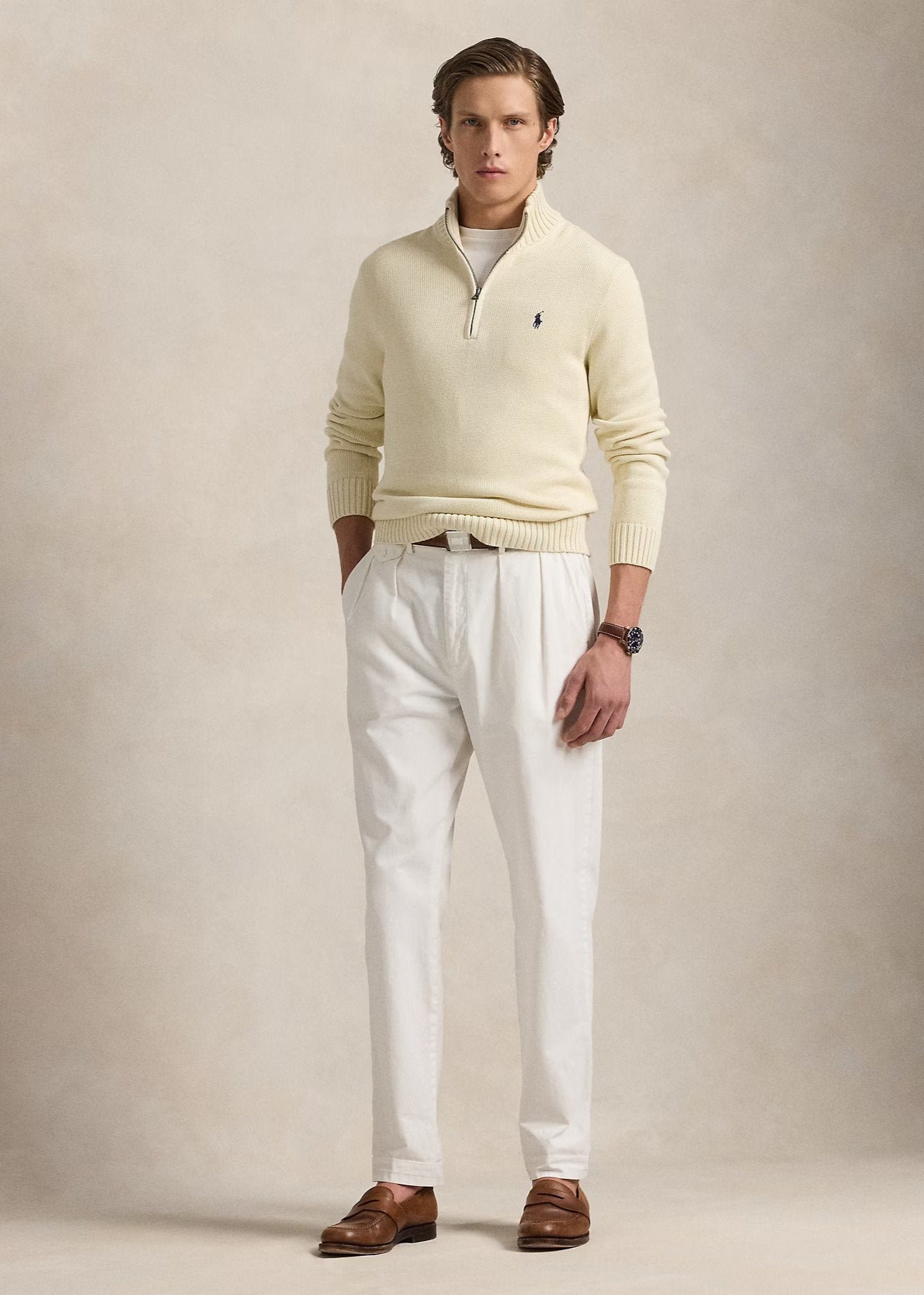 Pulls  Ralph lauren 710859939503 BEIGE