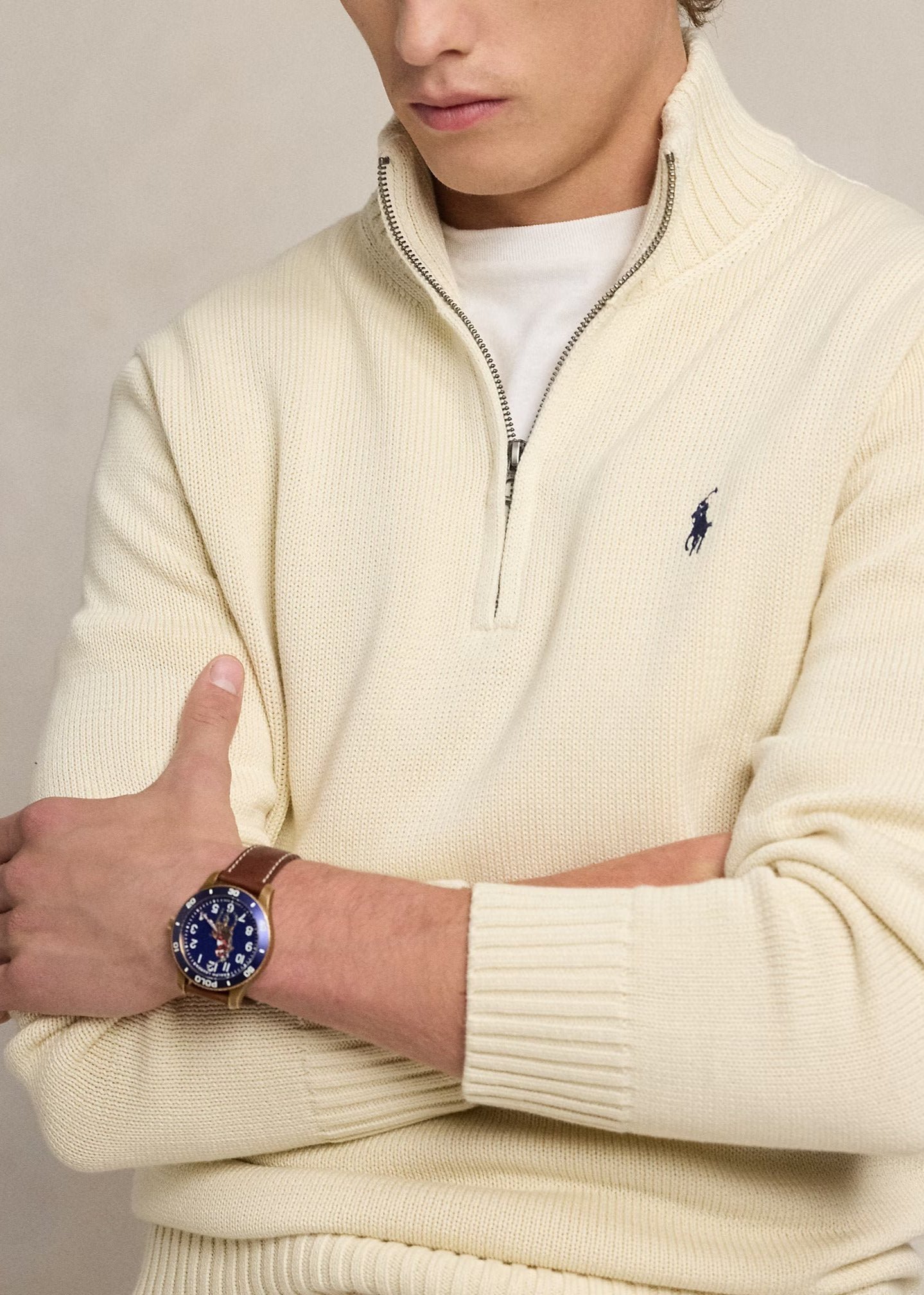 Pulls  Ralph lauren 710859939503 BEIGE