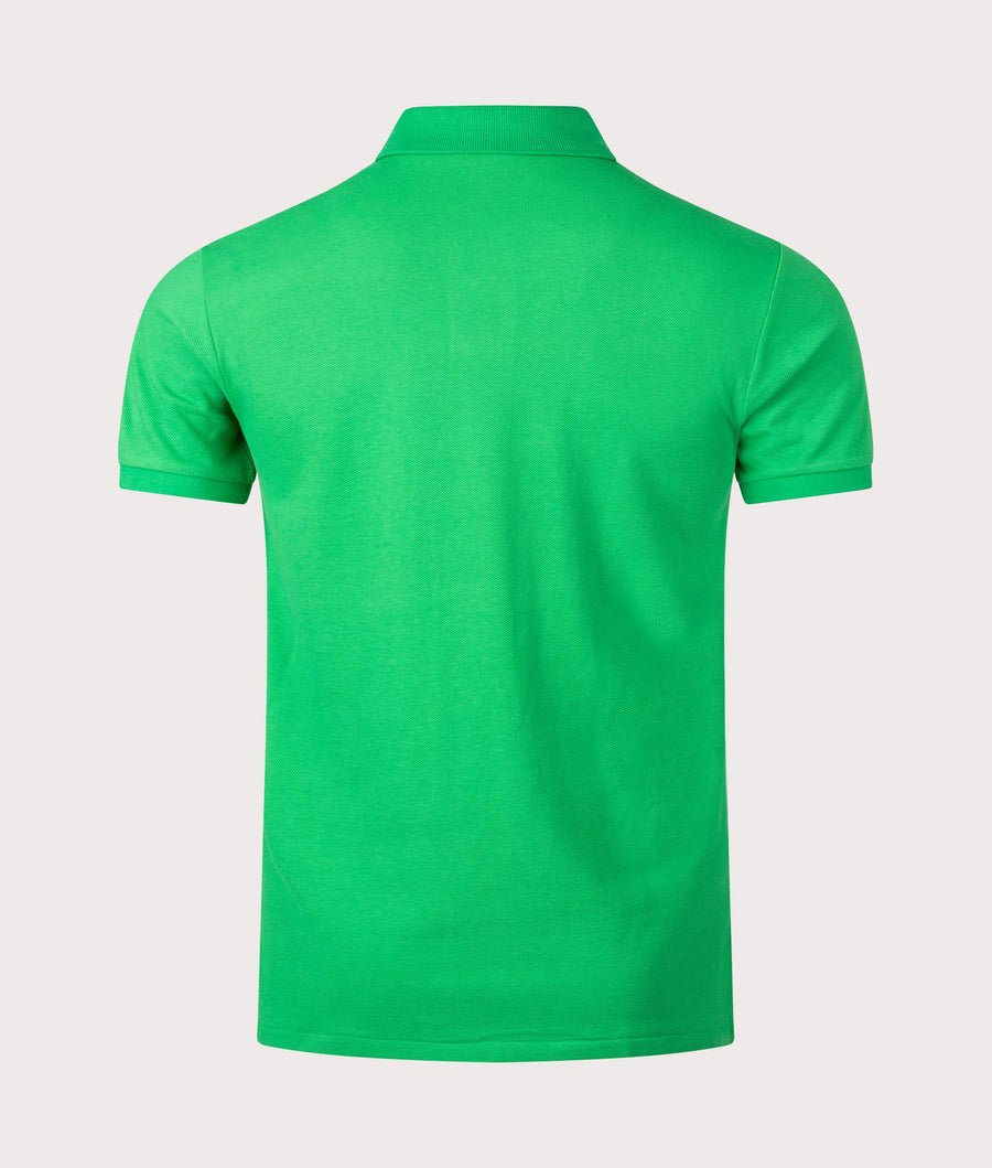 Polos manches courtes  Ralph lauren 710536856 394 GREEN - ORANGE