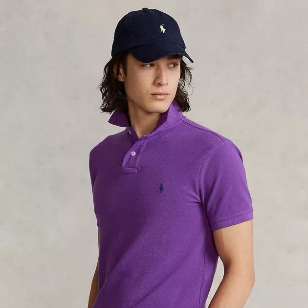 Polos manches courtes  Ralph lauren 710782592 029 PURPLE