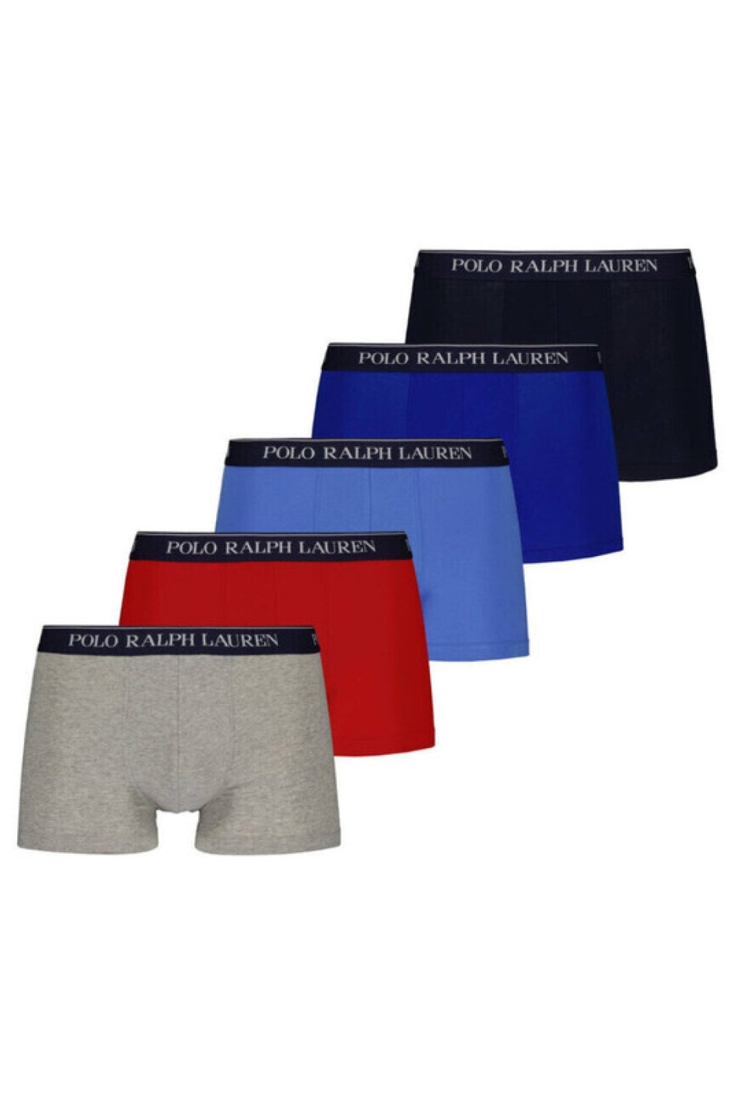 Slips / Boxers  Ralph lauren 714864292 002 5PK RD/GRY/RYL/BLU/NVY