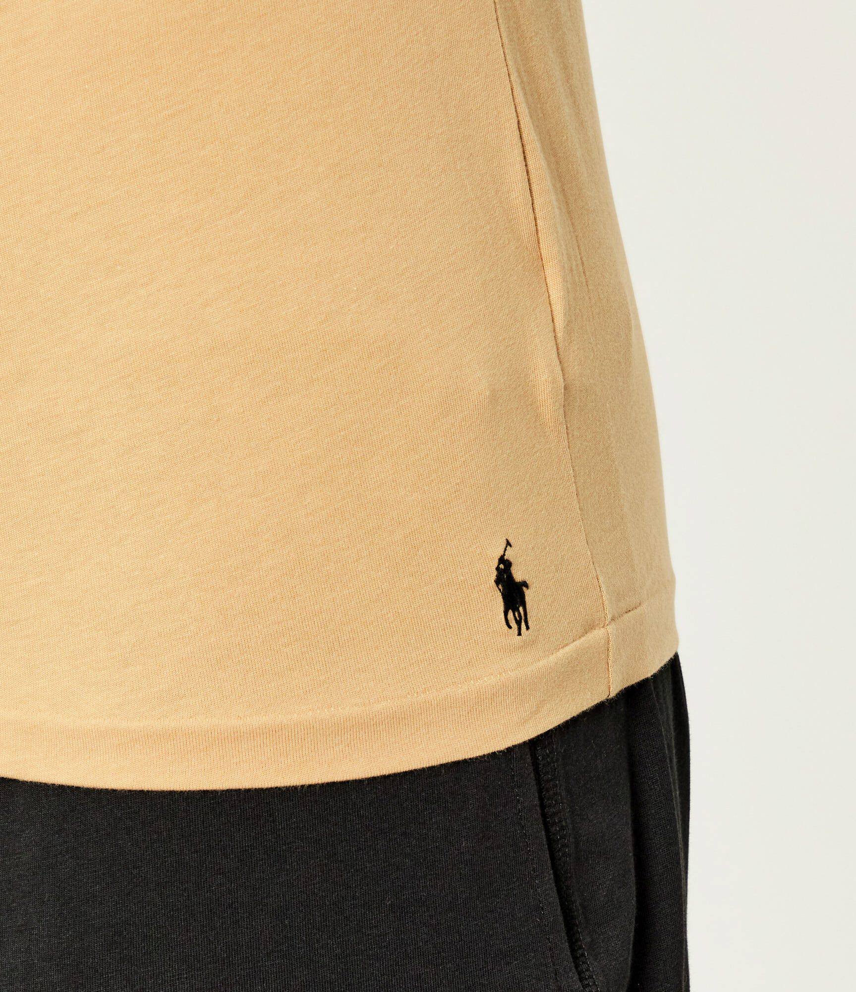 T-S manches courtes  Ralph lauren 714899613 023 CLASSIC CAMEL