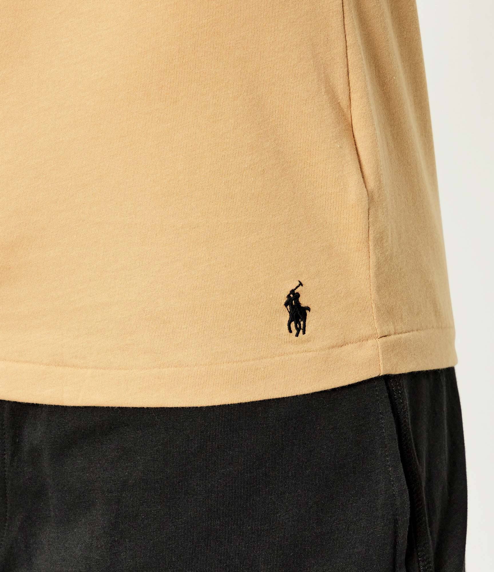 T-S manches courtes  Ralph lauren 714931650 013 CLASSIC CAMEL