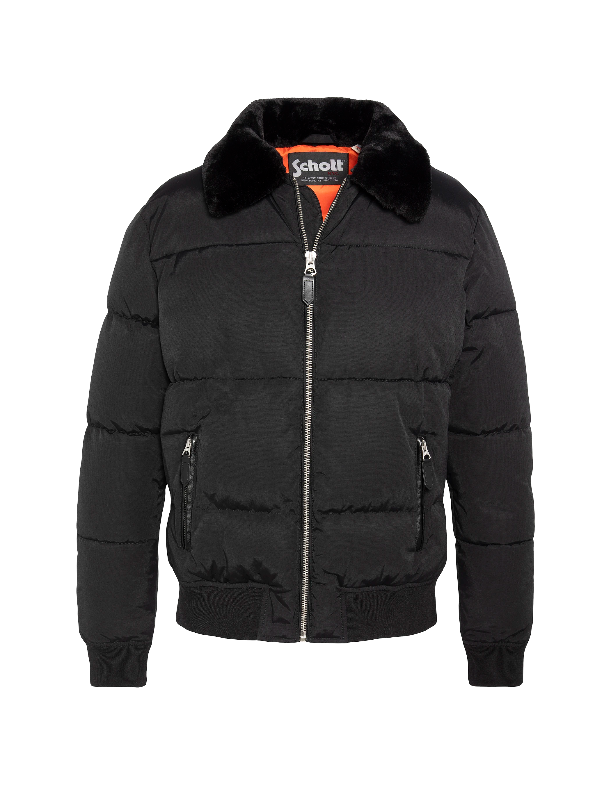 Blousons / doudounes  Schott AIRMAN25 BLACK