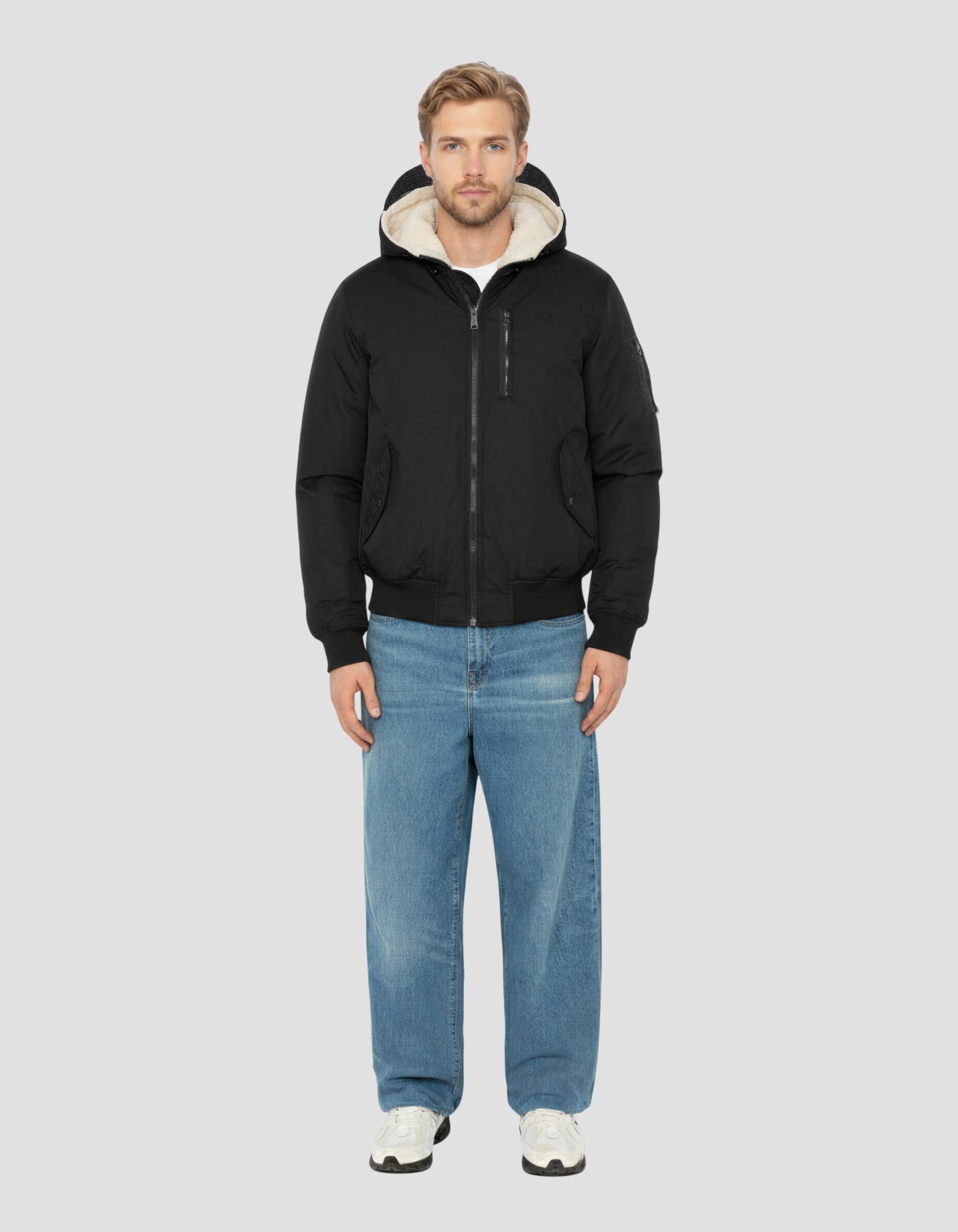 Blousons / doudounes  Schott HOUSTON BLACK