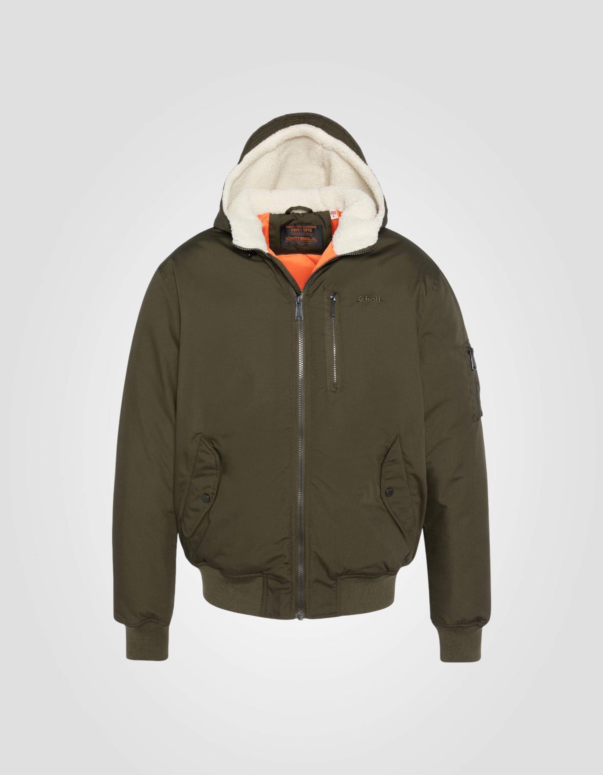 Blousons / doudounes  Schott HOUSTON KAKI