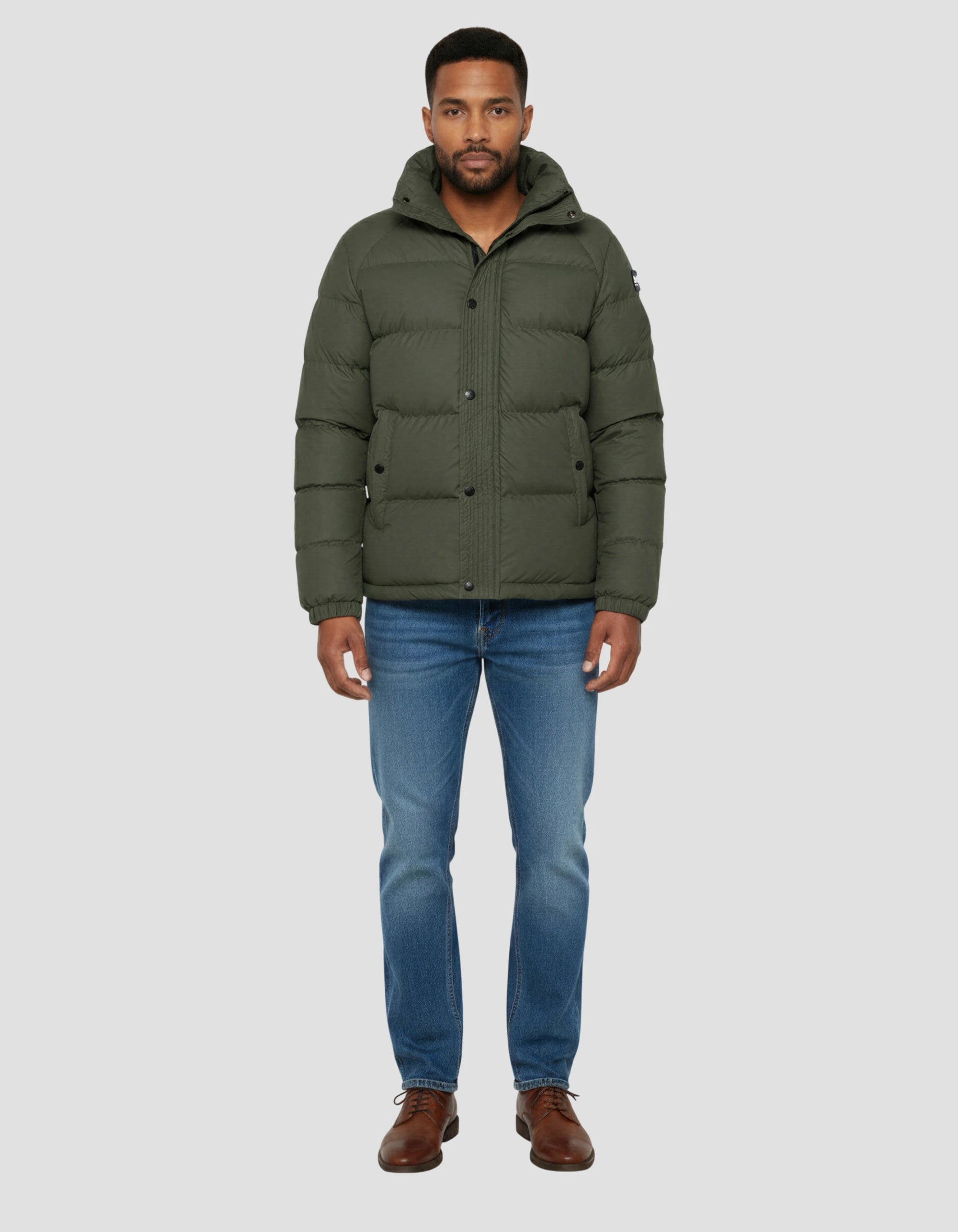 Blousons / doudounes  Schott MONTREAL KAKI