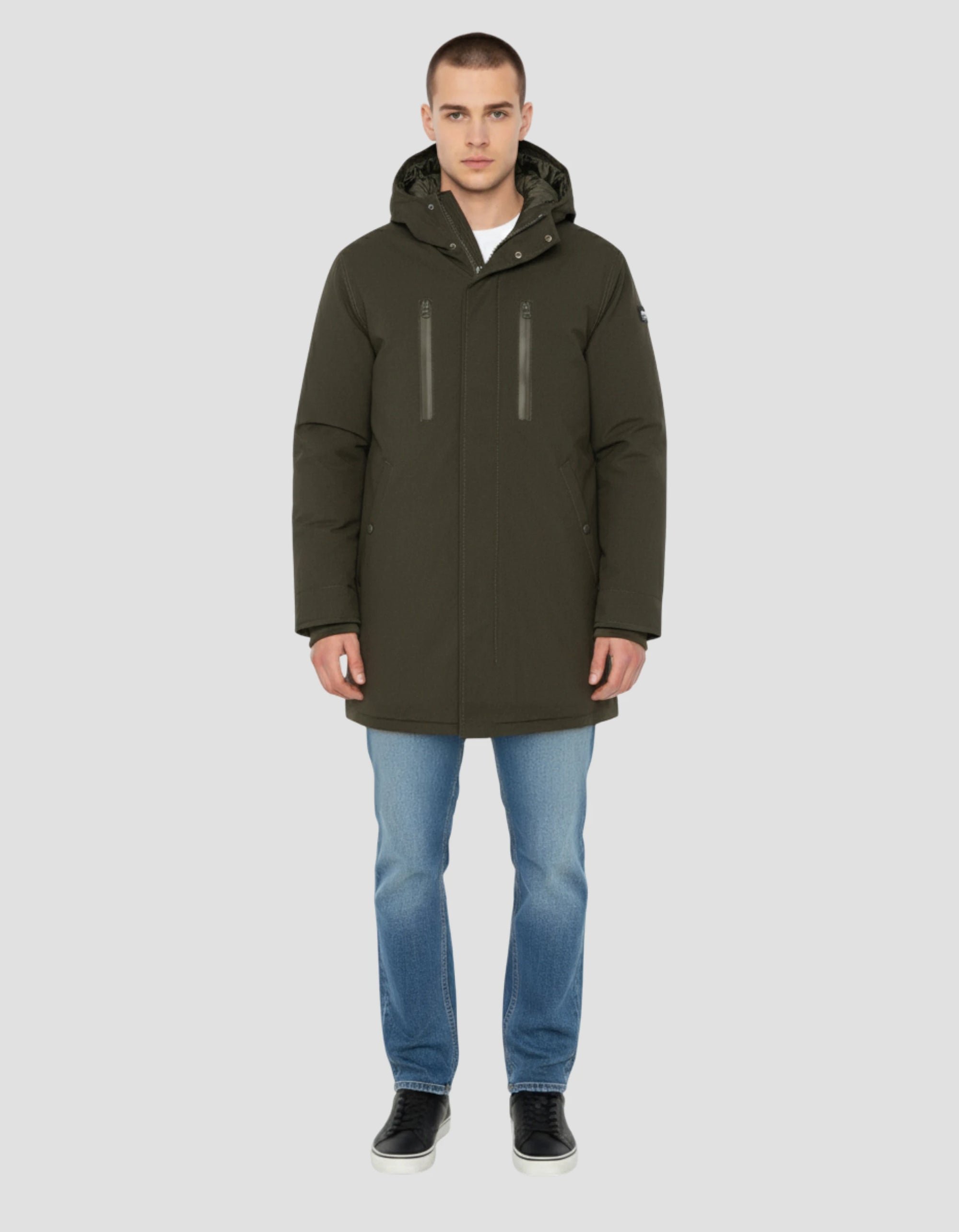 Parkas / Caban  Schott CHALLENGER KAKI
