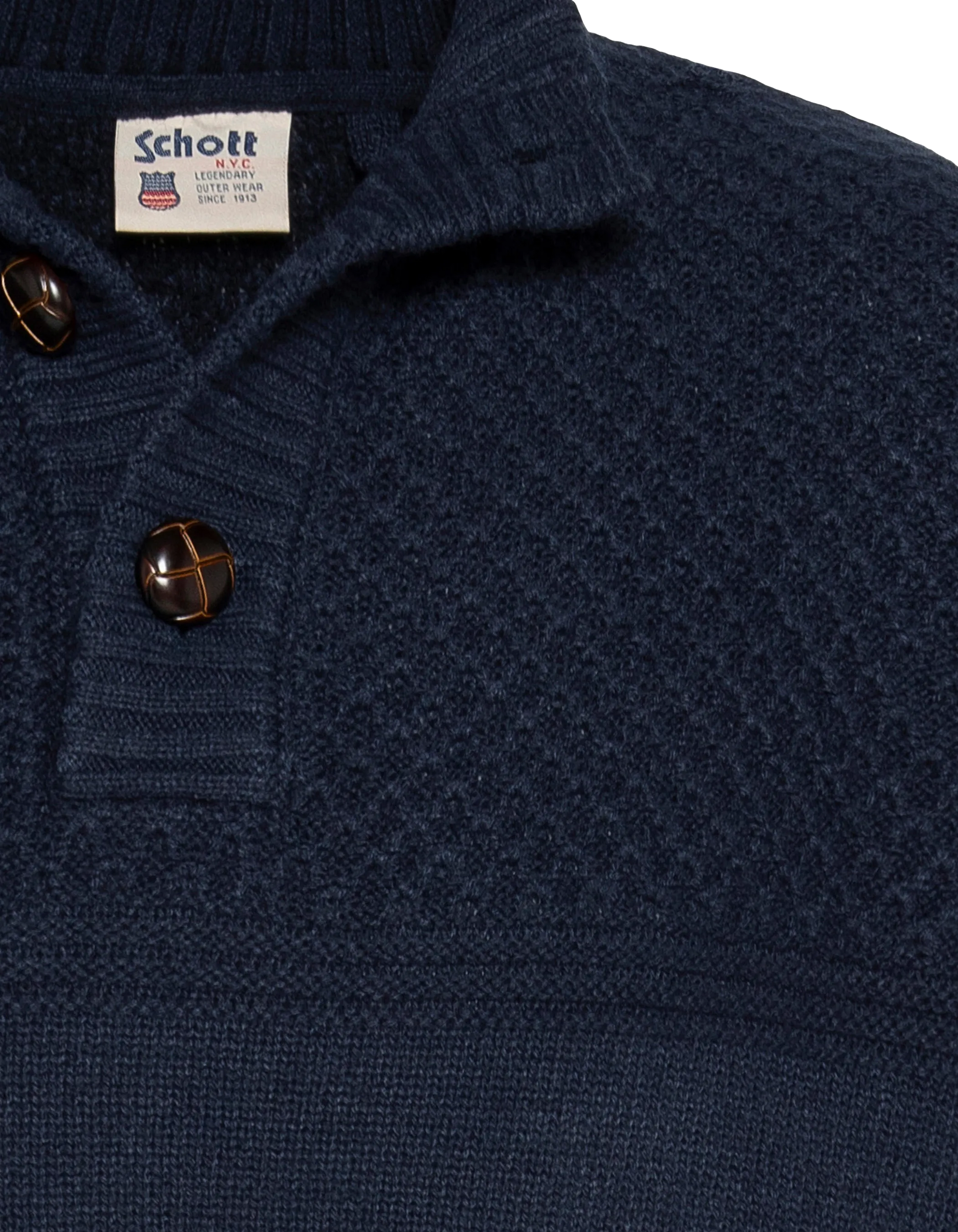 Pulls  Schott PLMONTANA NAVY