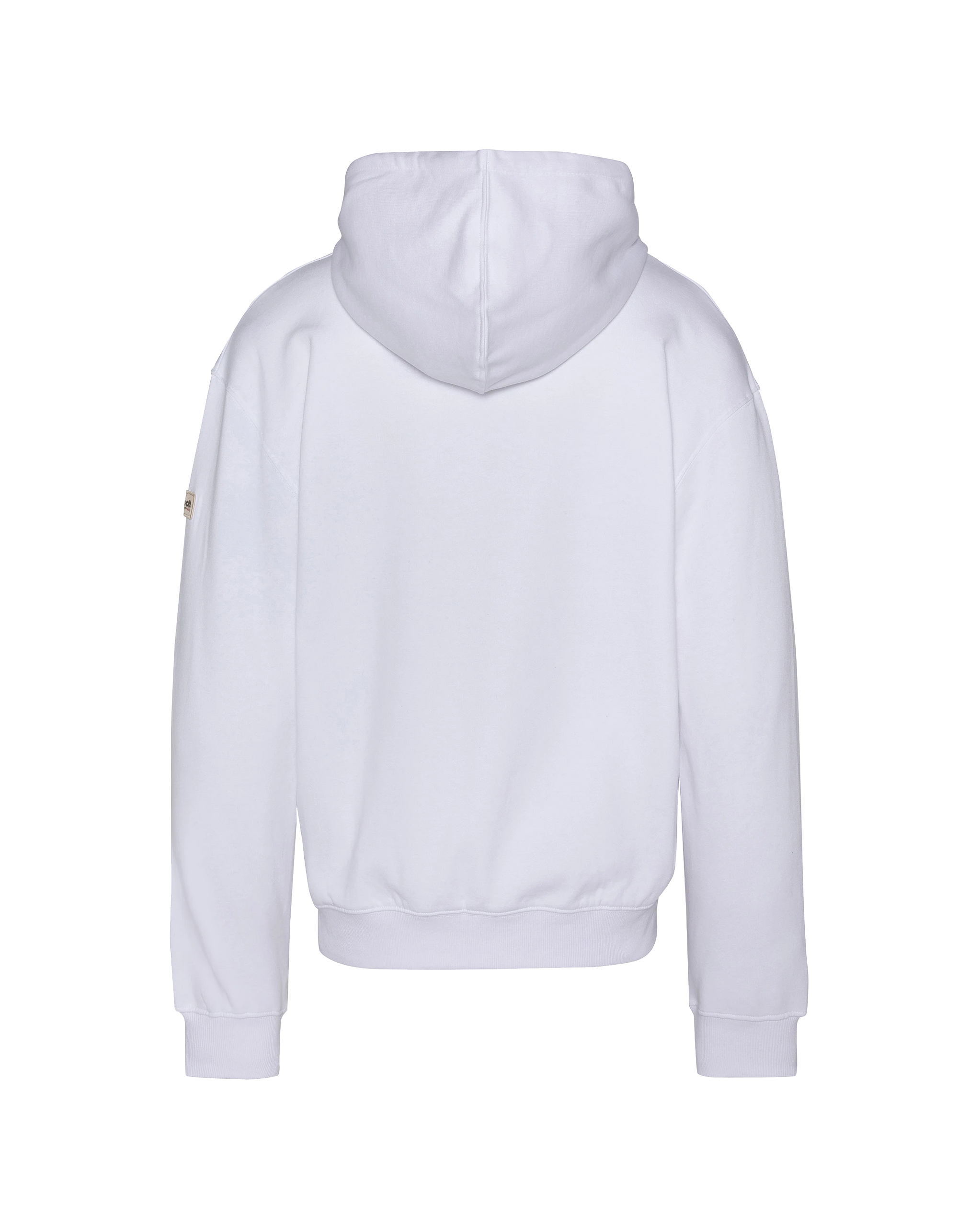 Sweats zippés  Schott SWHZBADGE WHITE