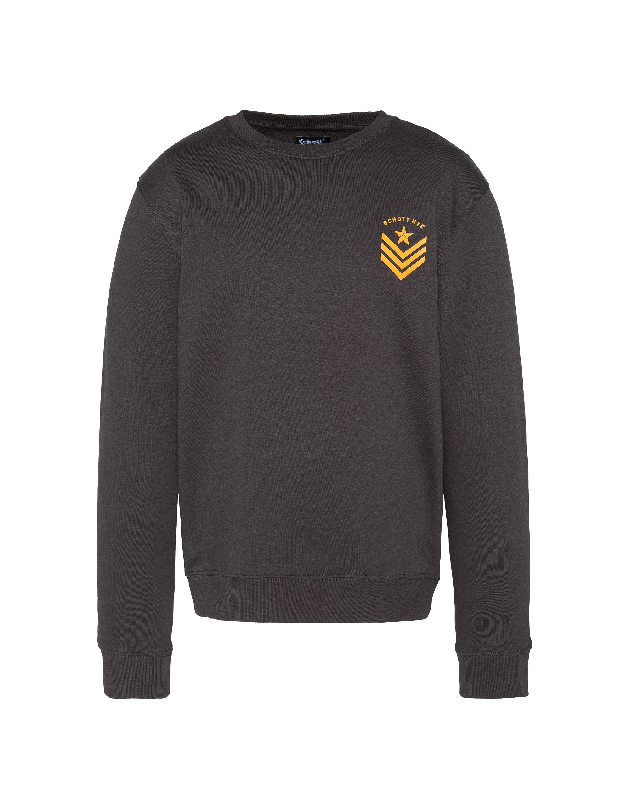 Sweatshirts  Schott SWFIGHT ANTHRACITE