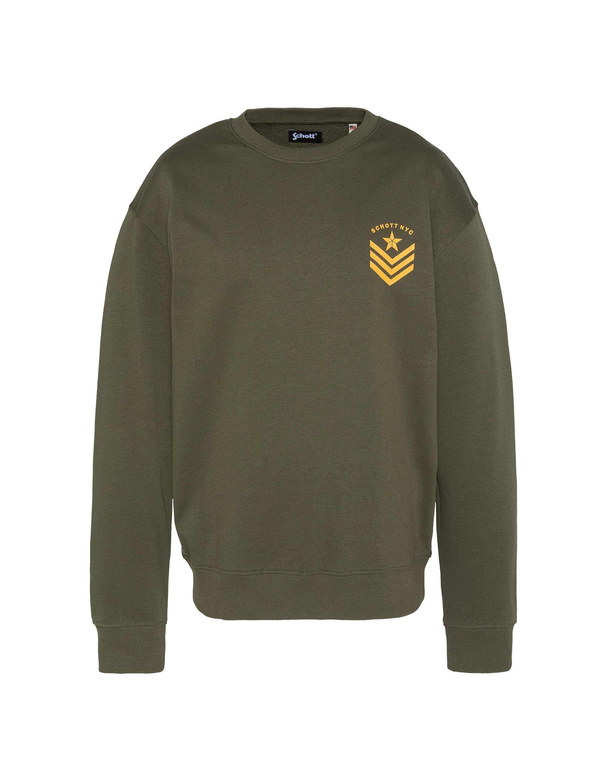 Sweatshirts  Schott SWFIGHT KAKI