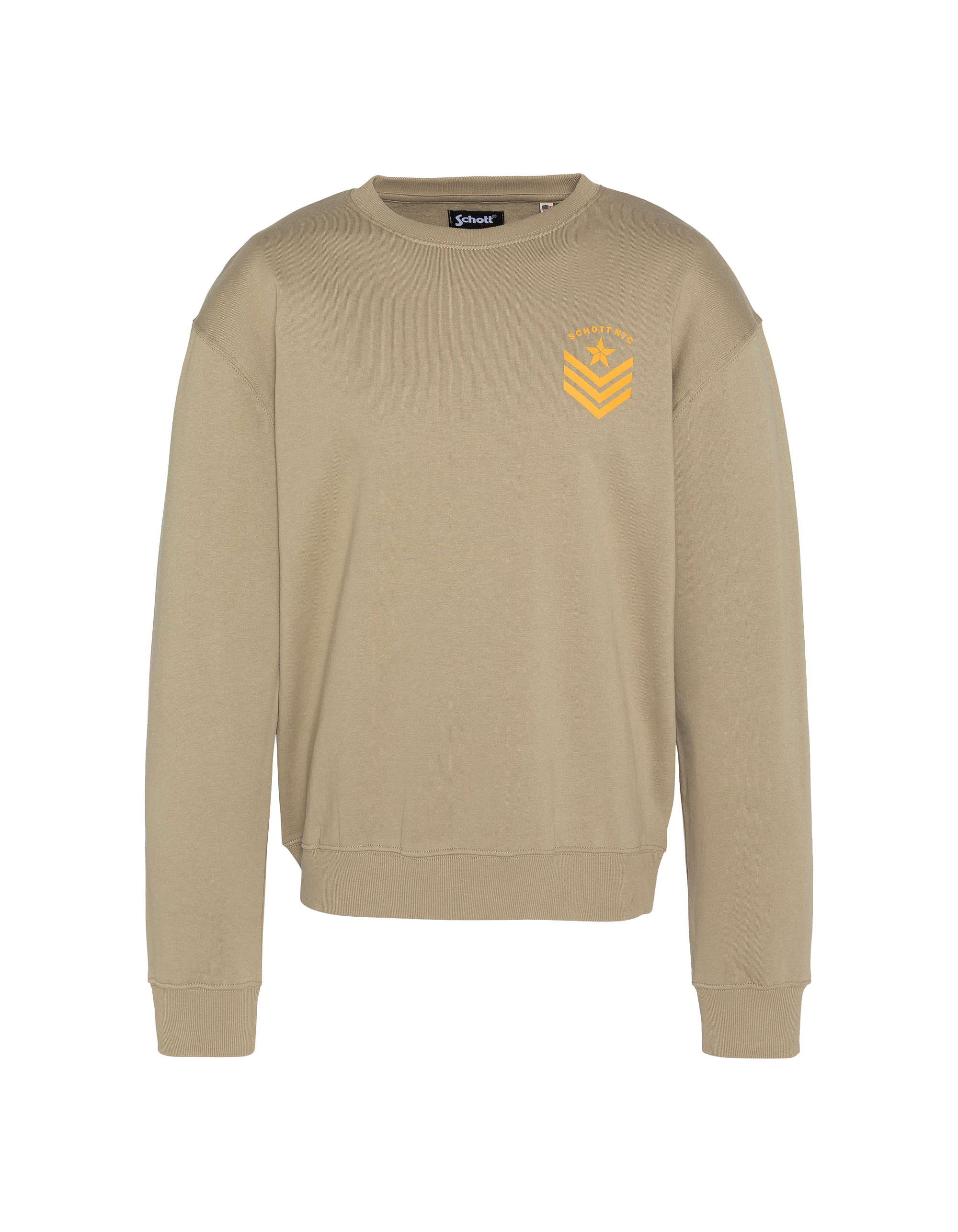 Sweatshirts  Schott SWFIGHT MASTIC