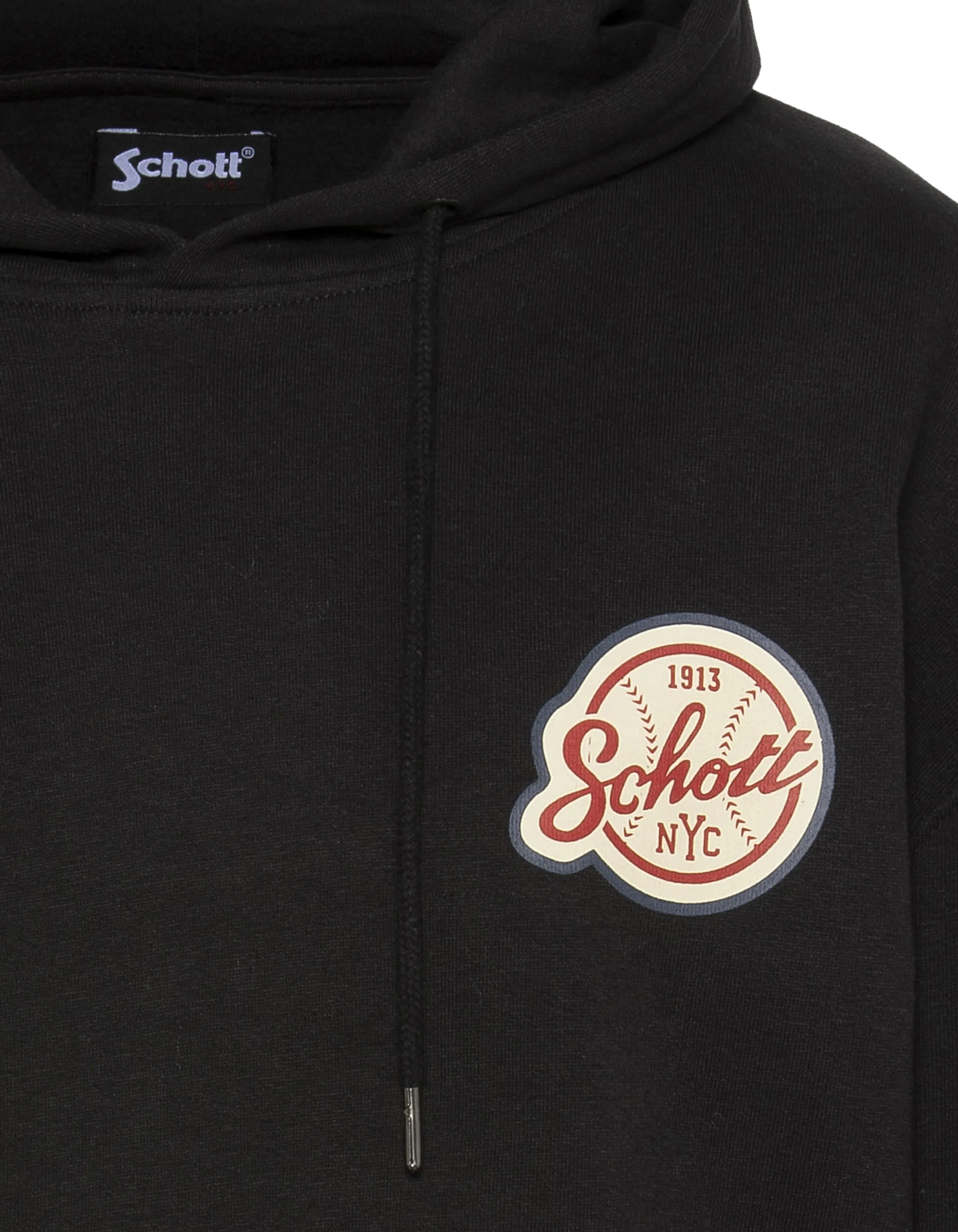 Sweatshirts  Schott SWHBASEBALL BLACK