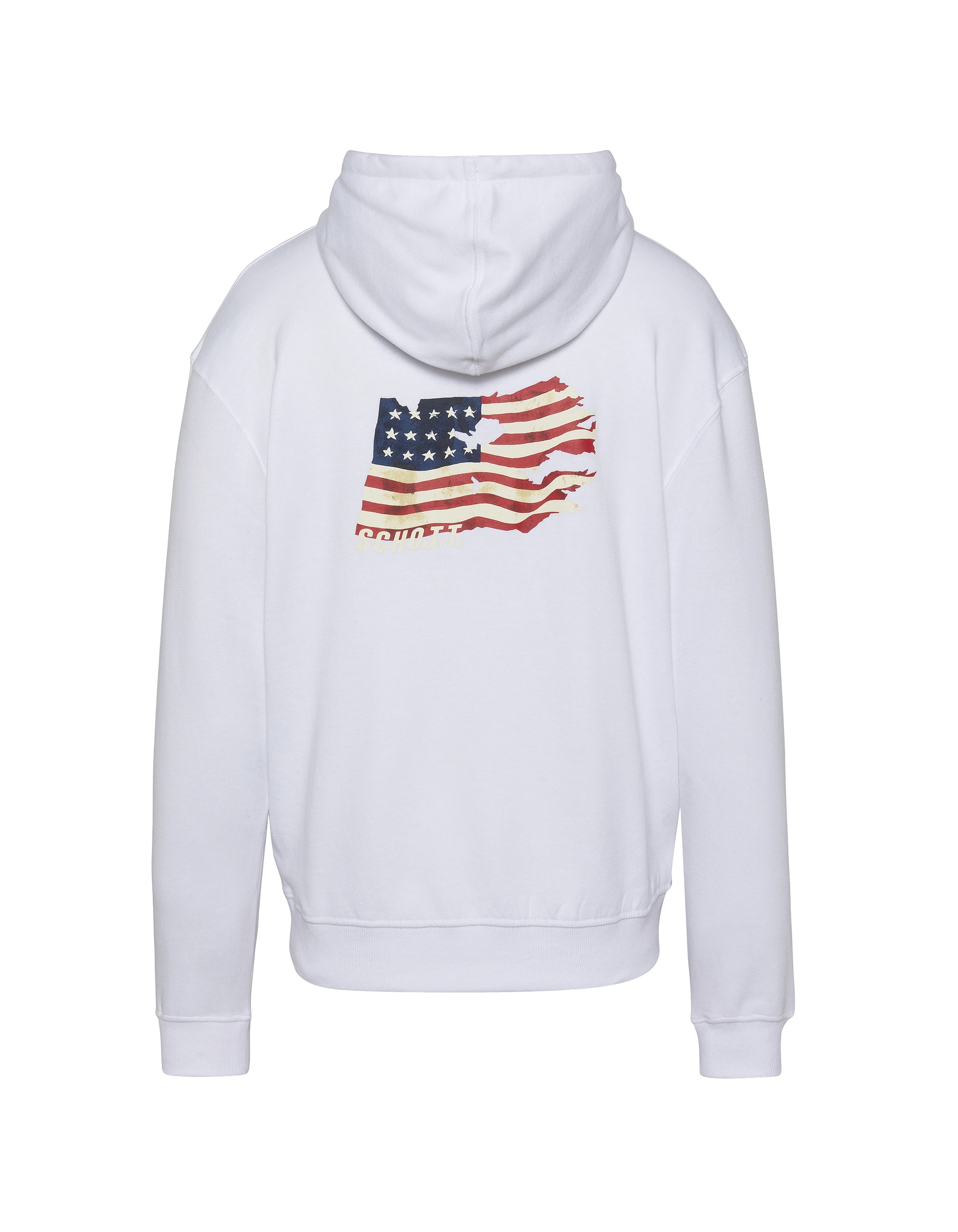 Sweatshirts  Schott SWHBURN WHITE