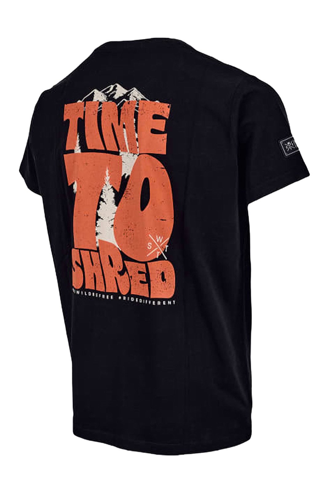 T-S manches courtes  Watts SHRED 9999 FULL BLACK