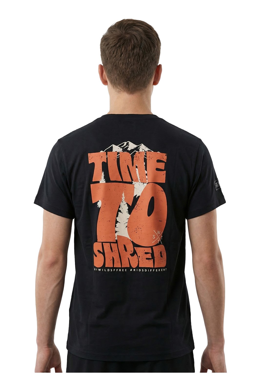 T-S manches courtes  Watts SHRED 9999 FULL BLACK