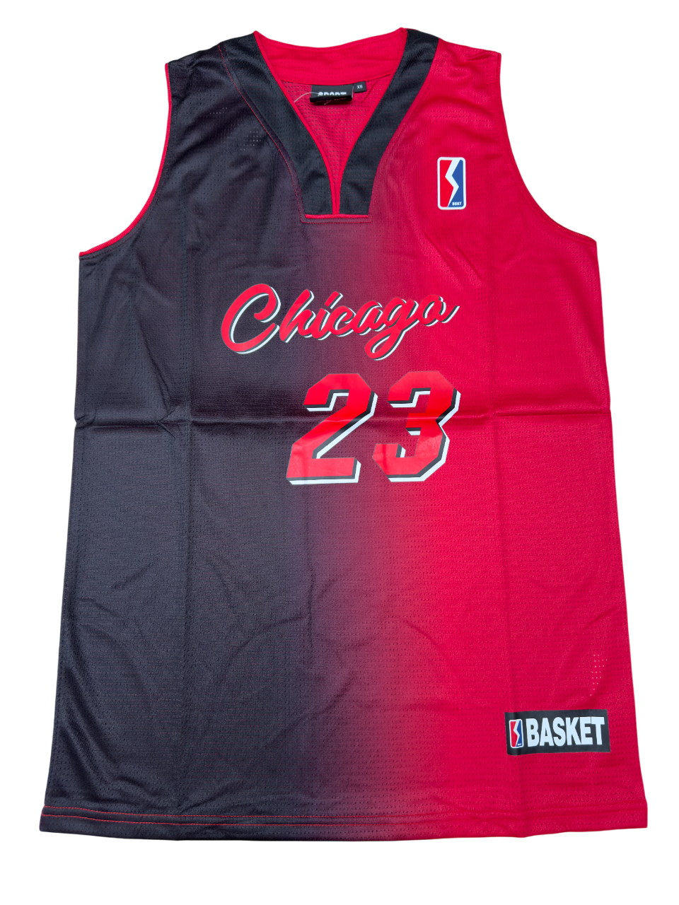 T-S manches courtes  Sport zone SEPL1053 Noir/Rouge