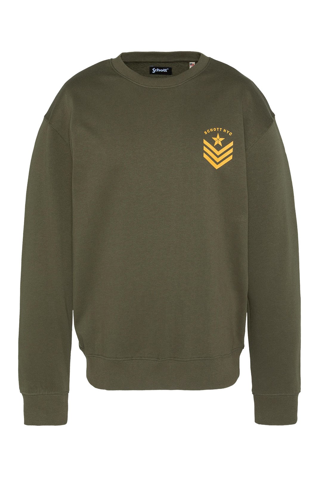 Sweatshirts  Schott SWFIGHT KAKI