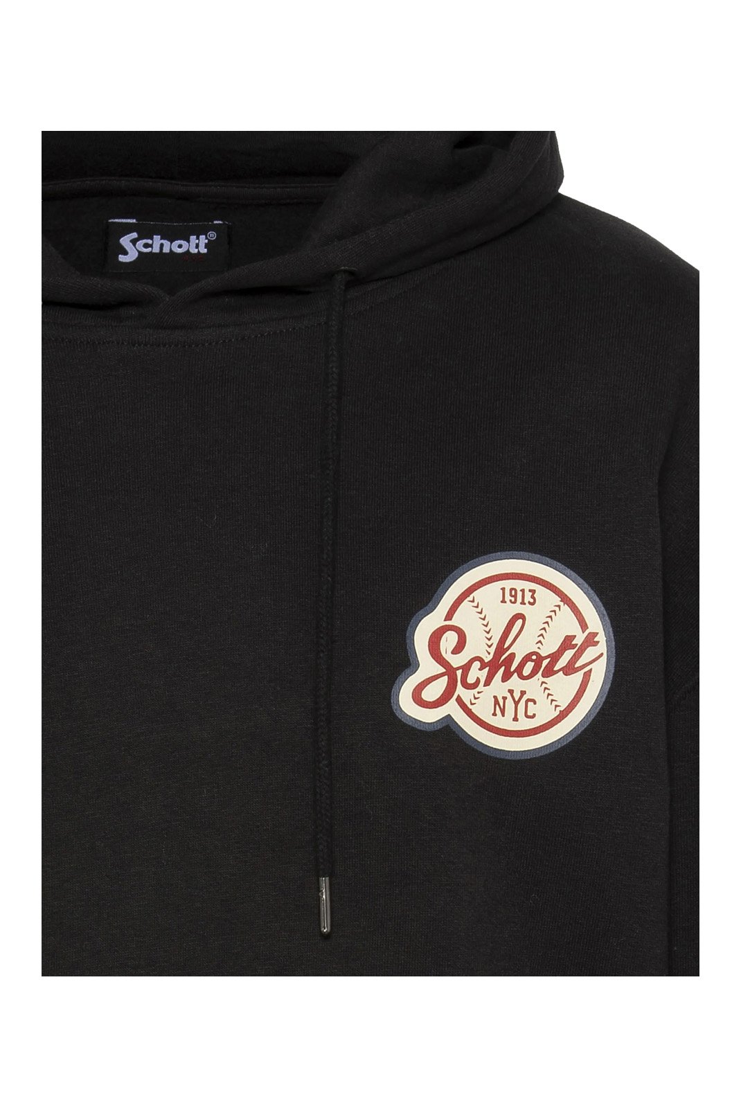 Sweatshirts  Schott SWHBASEBALL BLACK