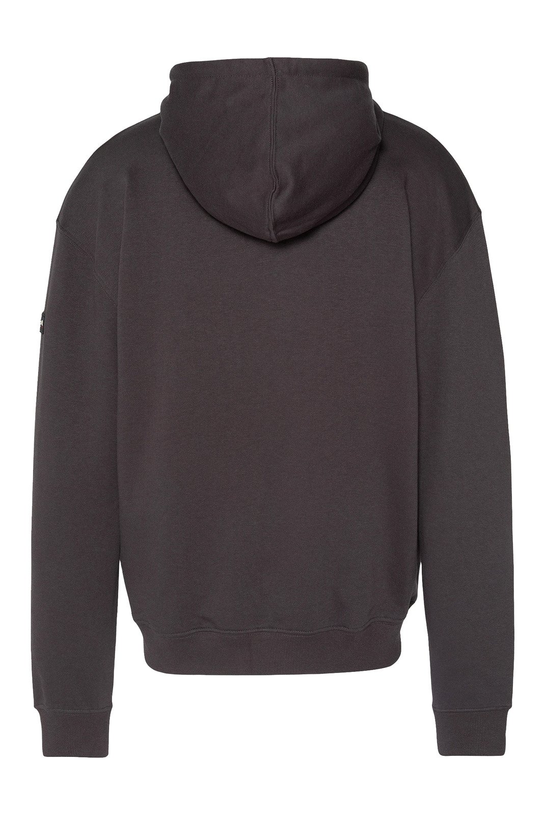 Sweats zippés  Schott SWHZBADGE ANTHRACITE