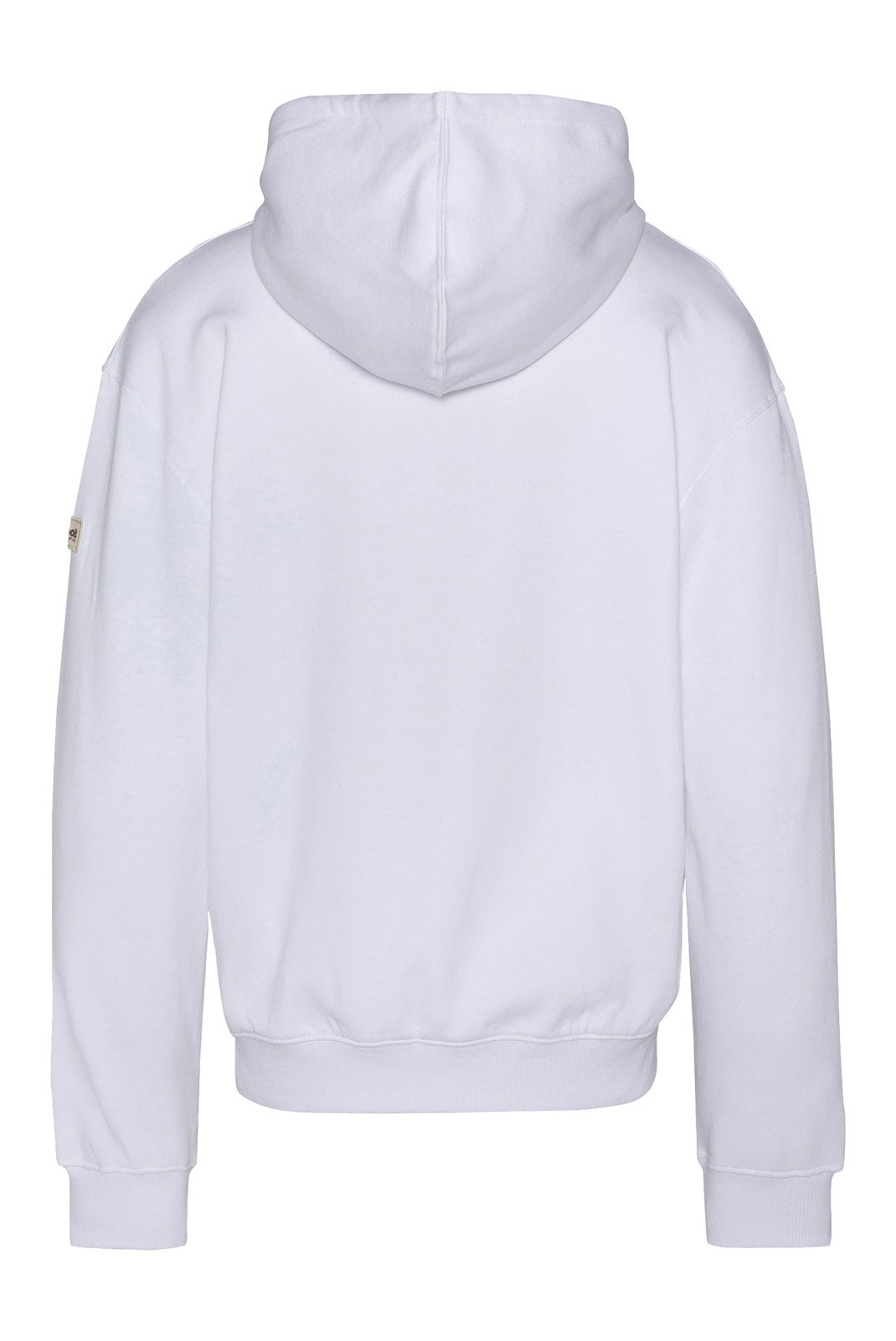 Sweats zippés  Schott SWHZBADGE WHITE