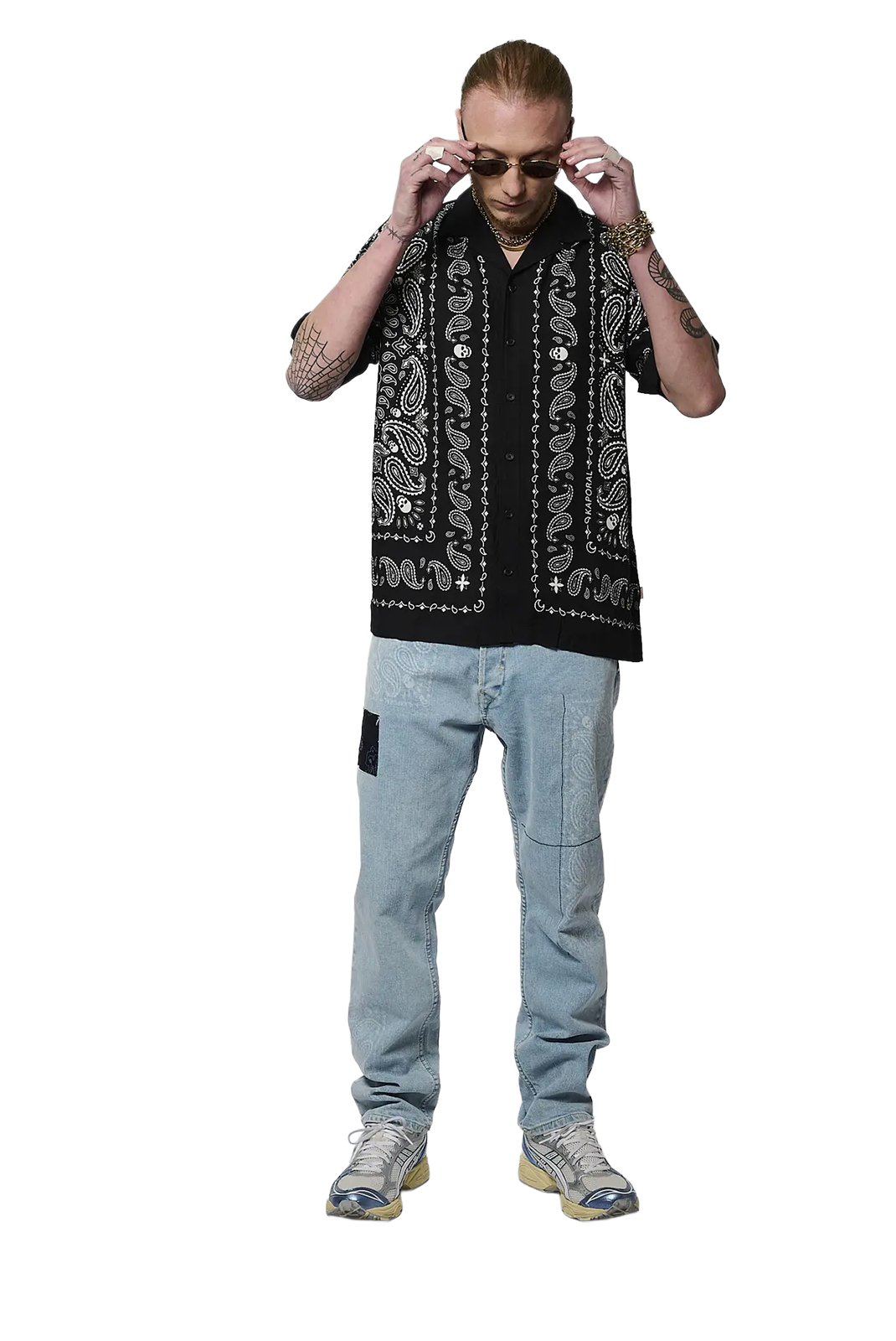 Chemises manches courtes  Kaporal TEXAS BLACK