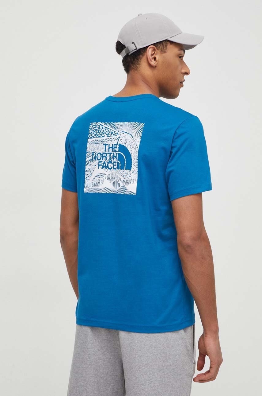 T-S manches courtes  The North Face NF0A87NVRBI1 ADRIATIC BLUE