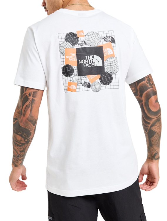 T-S manches courtes  The North Face NF0A899MVOD1 WHITE
