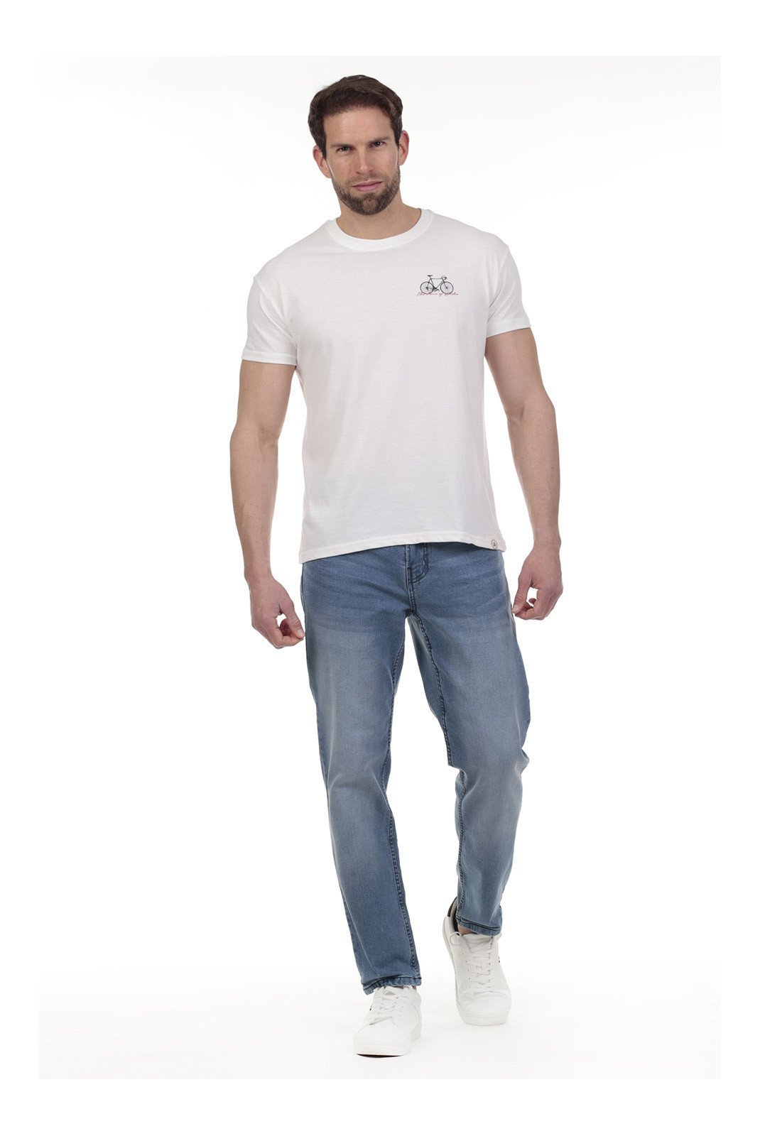 T-S manches courtes  Time of bocha QV1C16-BLANCO White