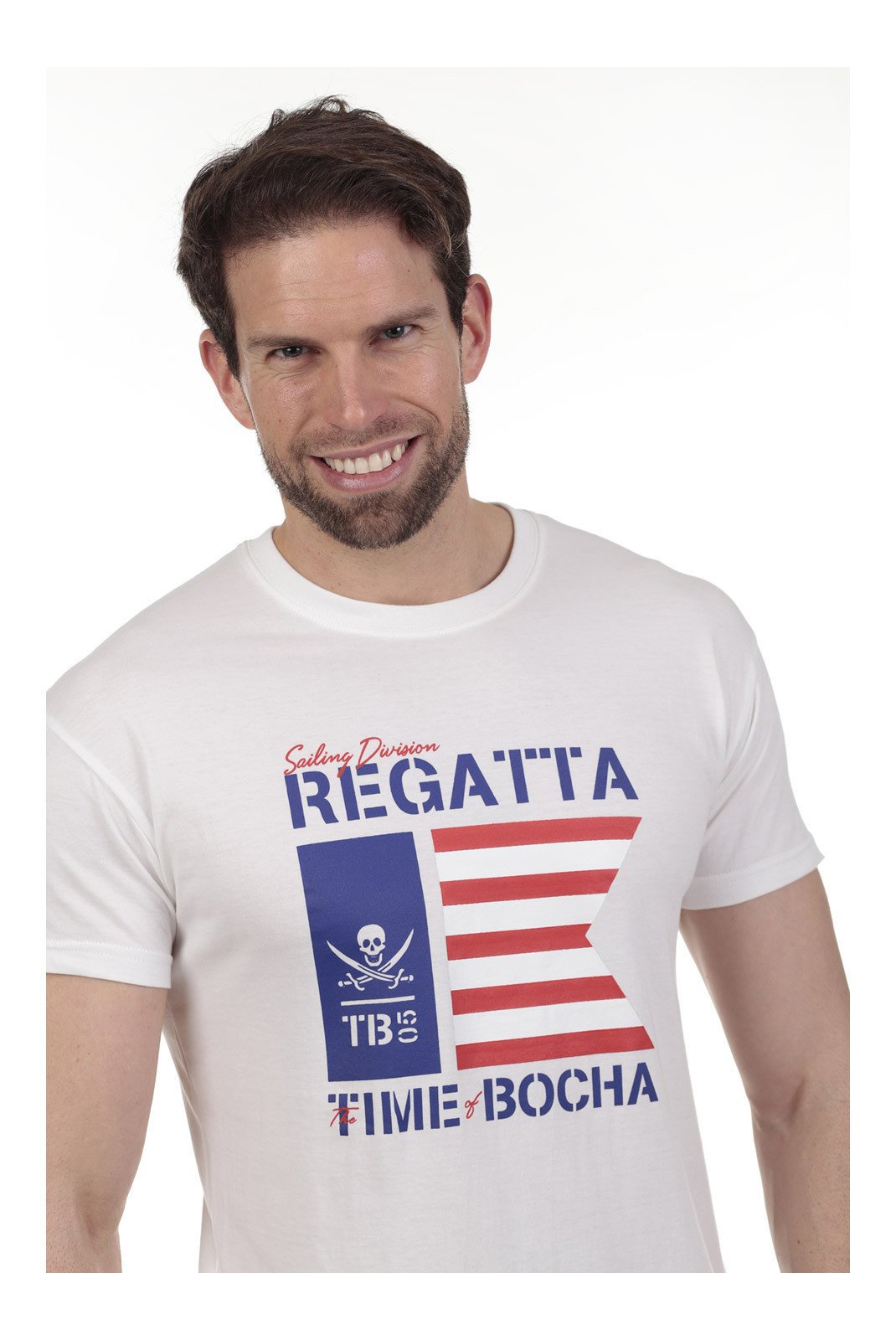 T-S manches courtes  Time of bocha QV1C23-BLANCO White