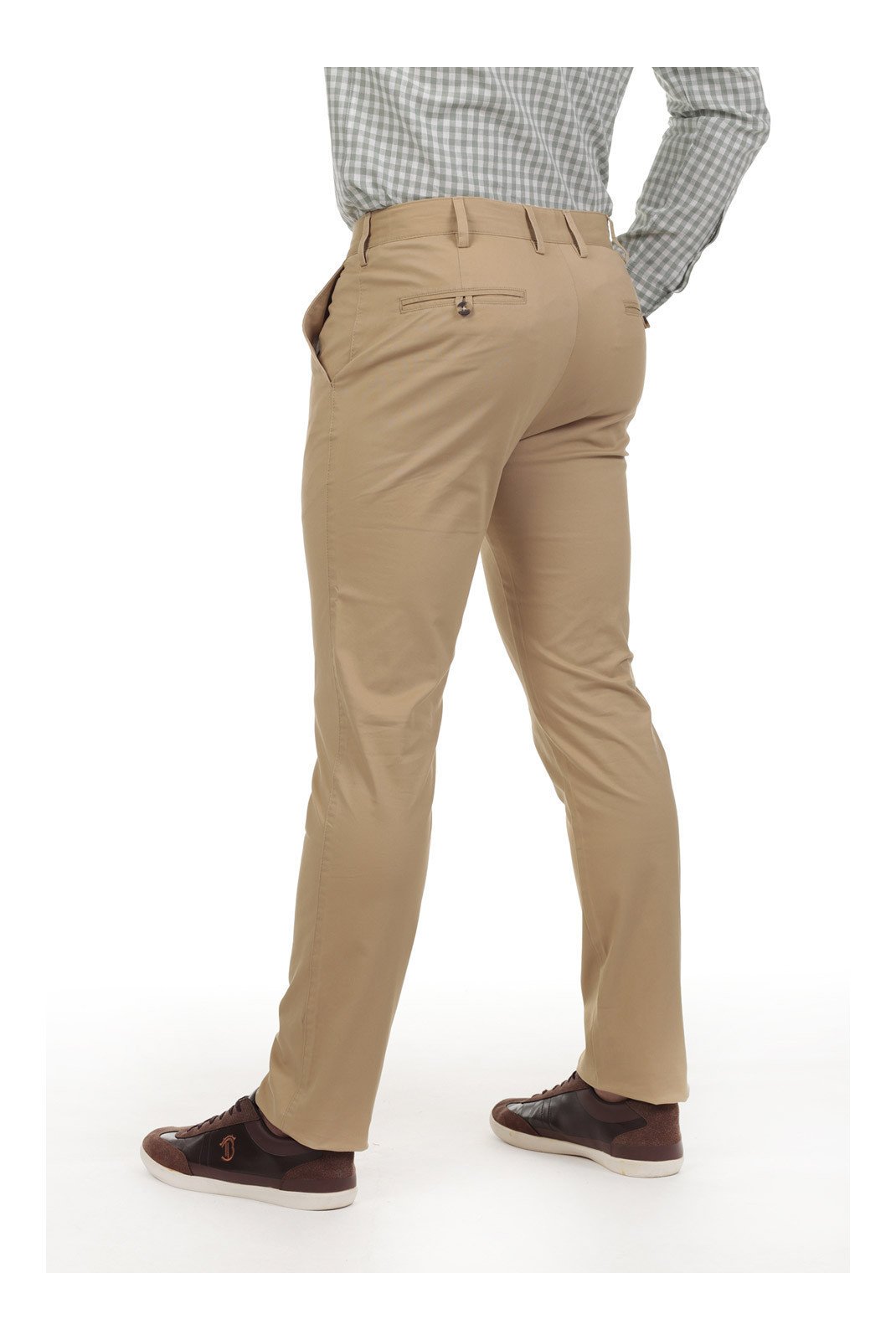 Pantalons chino/citadin  Time of bocha QV1PCHINO-CAMEL Camel