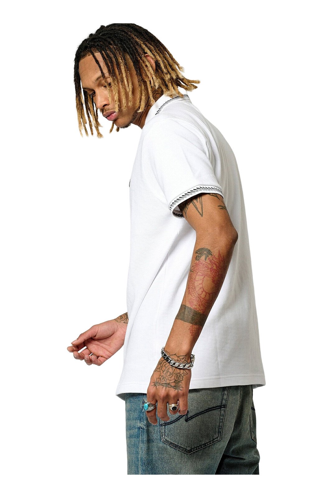 Polos manches courtes  Kaporal TIRU WHITE