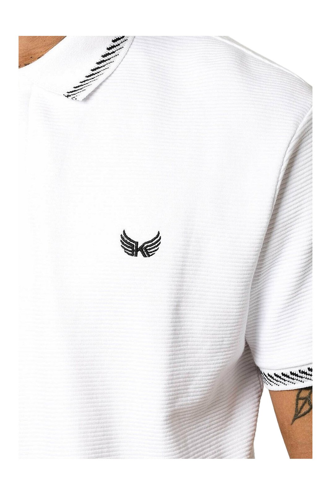 Polos manches courtes  Kaporal TIRU WHITE