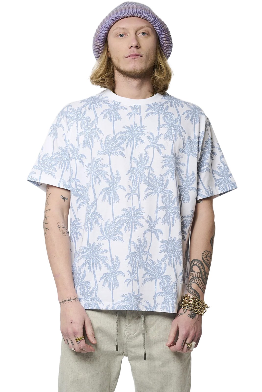 T-S manches courtes  Kaporal TOGO WHITE