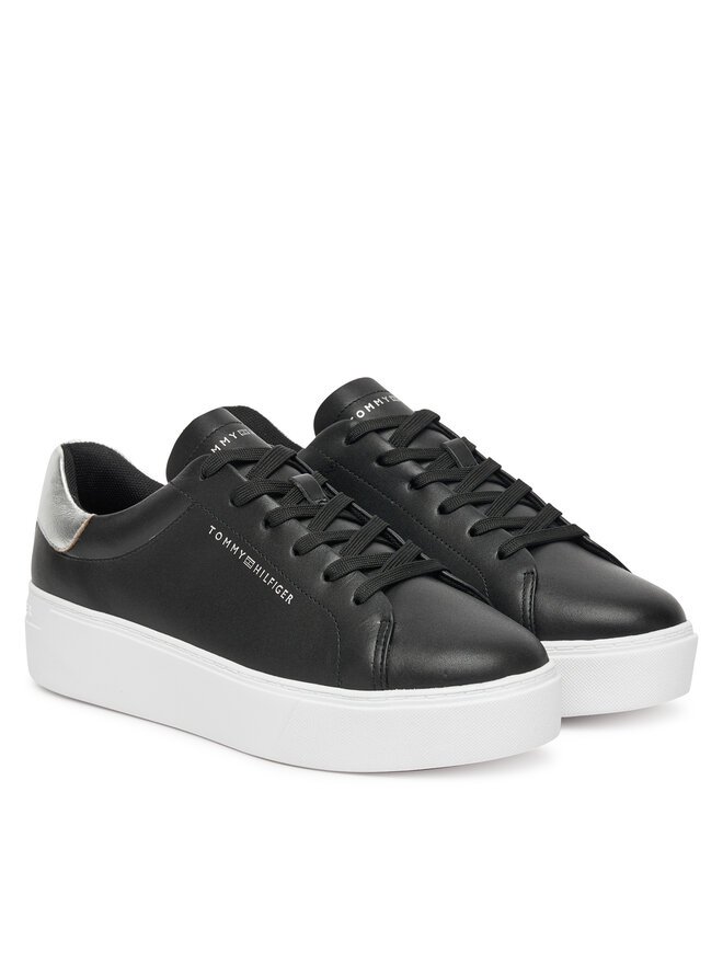 Baskets / Sneakers  Tommy Hilfiger FW0FW08756 BDS Black/Silver