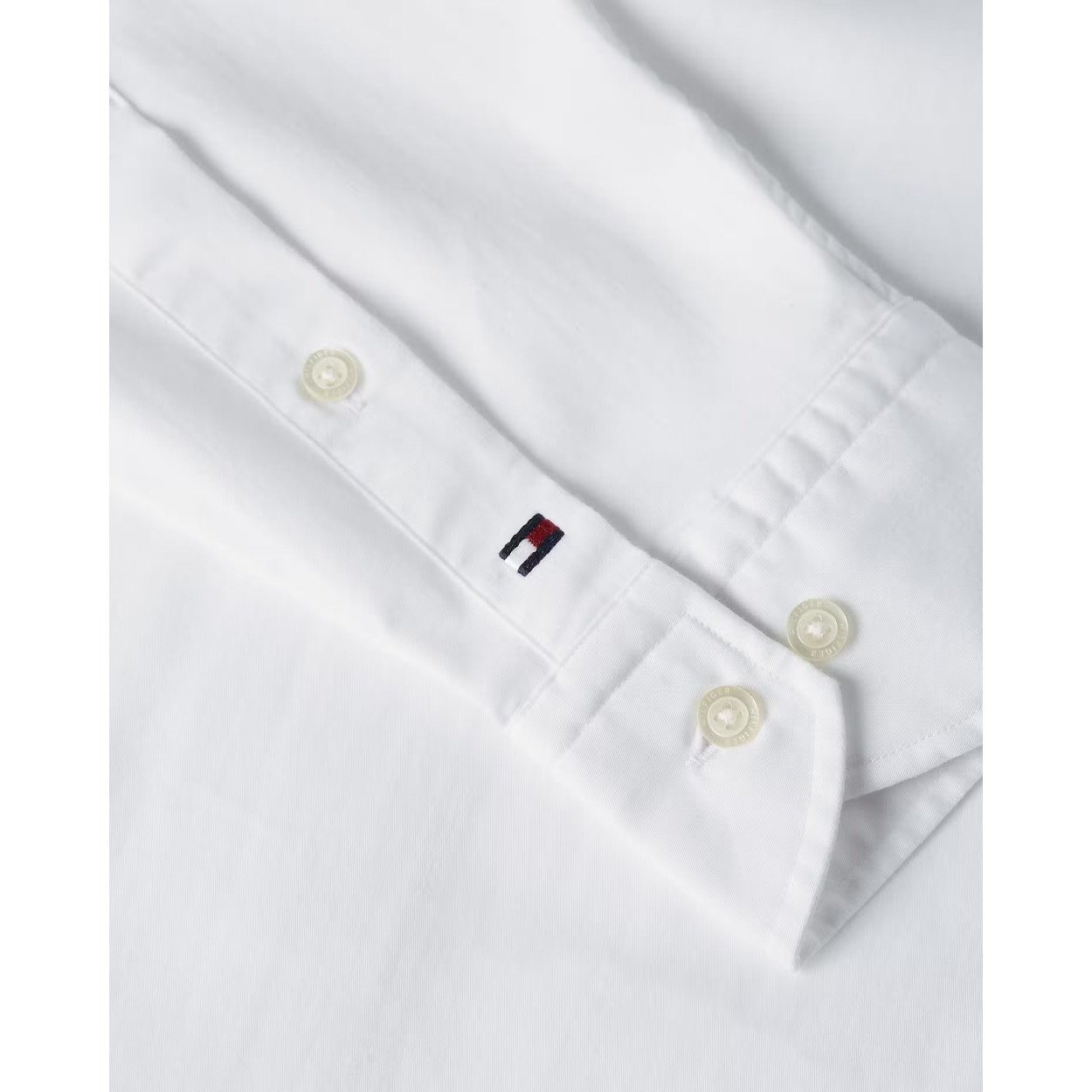 Chemises manches longues  Tommy Hilfiger MW0MW36933 YCF Optic White