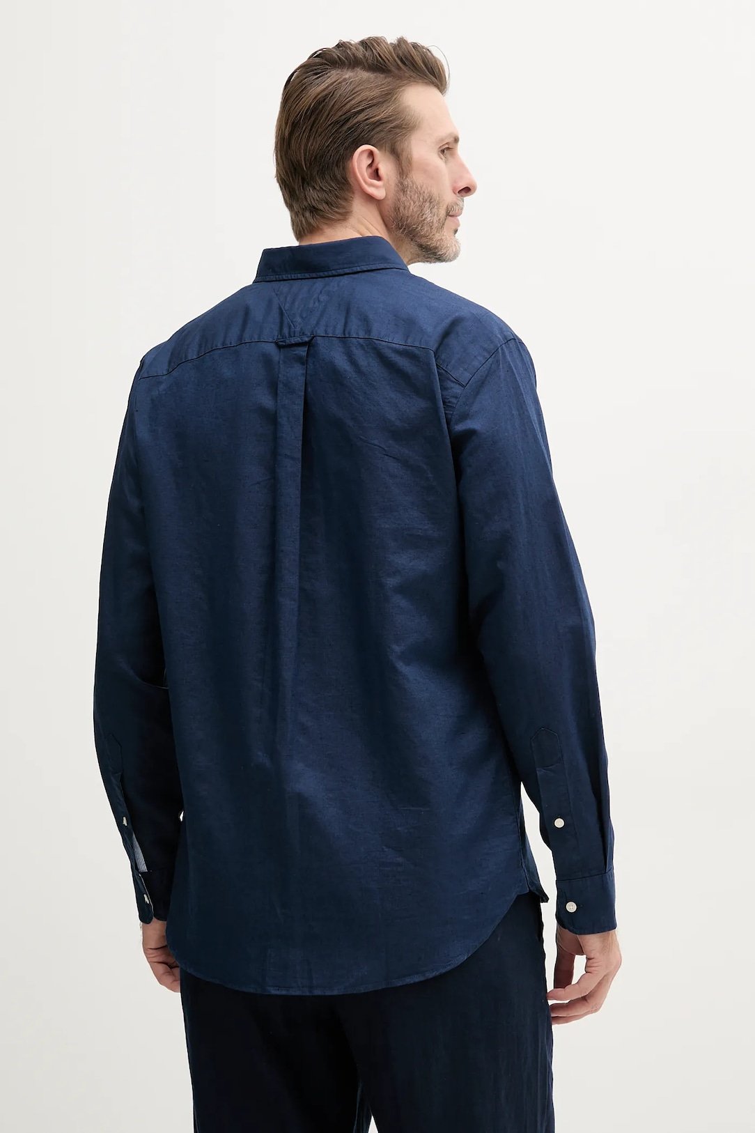 Chemises manches longues  Tommy Hilfiger MW0MW40702 DCC Carbon Navy