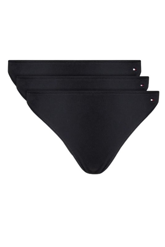 Lingerie  Tommy Hilfiger UW0UW05752 0V6 Black/ Black Rib/ Black