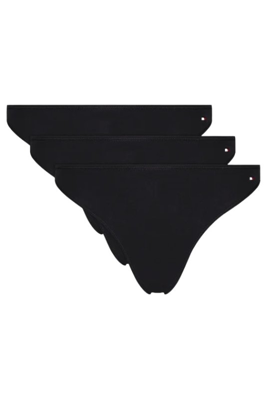 Lingerie  Tommy Hilfiger UW0UW05753 0V6 Black/ Black Rib/ Black