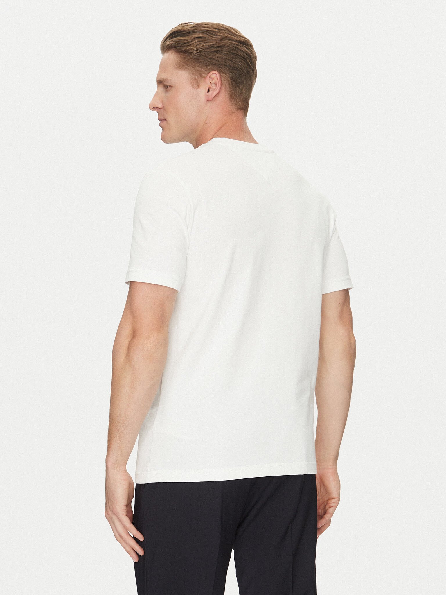 T-S manches courtes  Tommy Hilfiger MW0MW38616 YBR White