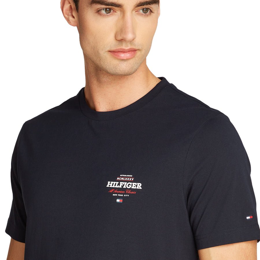 T-S manches courtes  Tommy Hilfiger MW0MW38644 DW5 Desert Sky