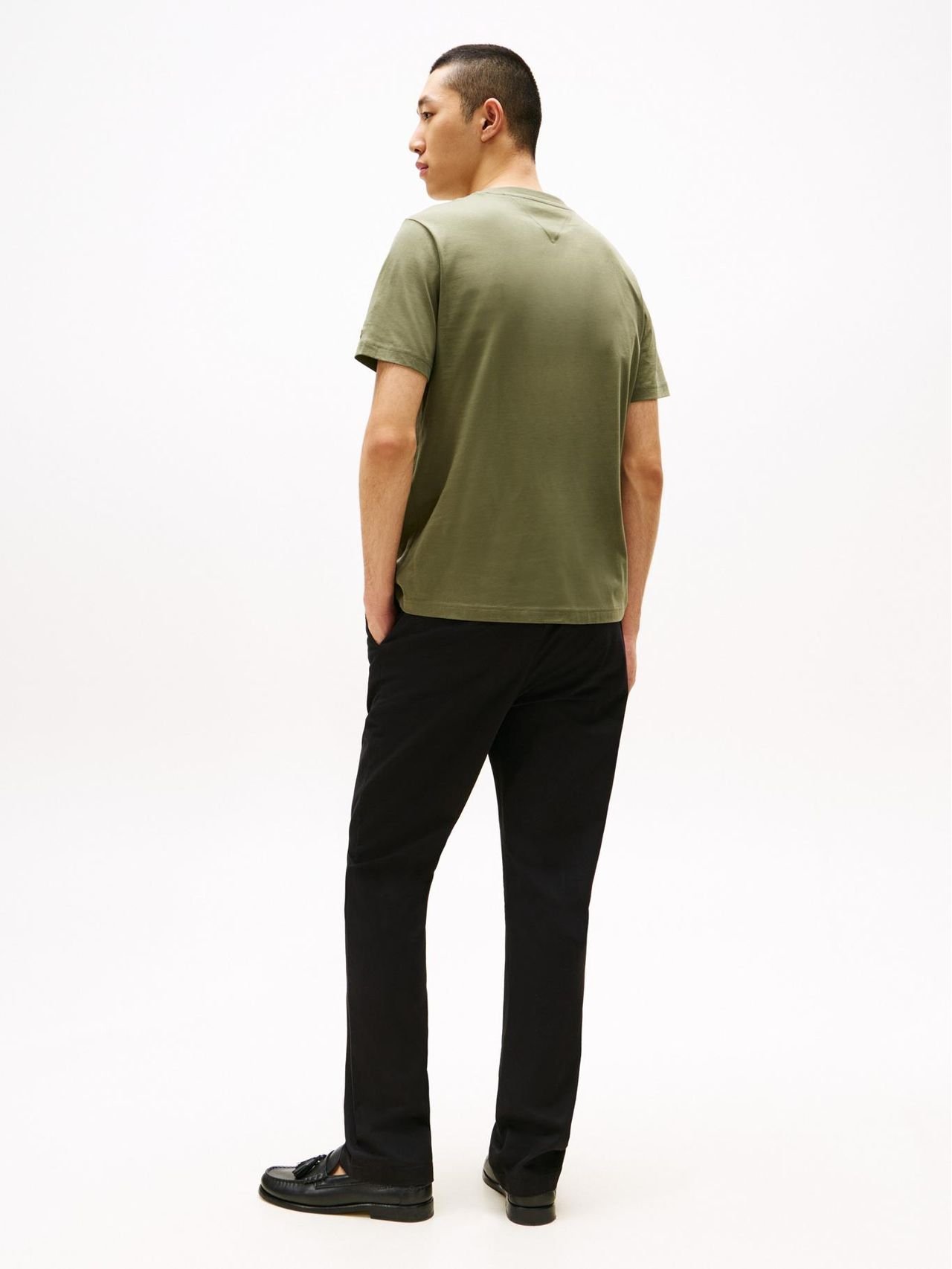 T-S manches courtes  Tommy Hilfiger MW0MW40324 PLI Battle Green