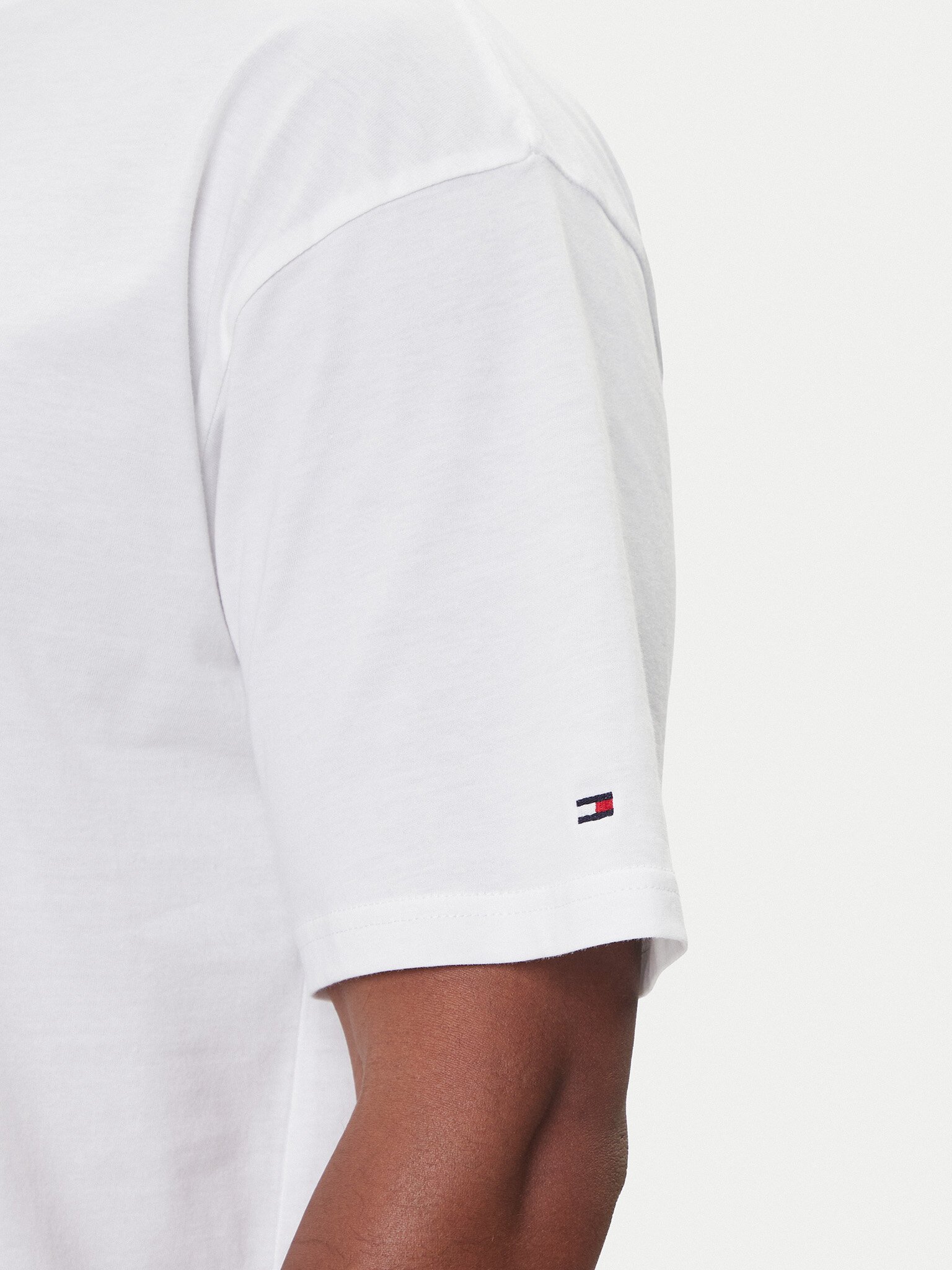 T-S manches courtes  Tommy Hilfiger UM0UM03685 YCF Th Optic White