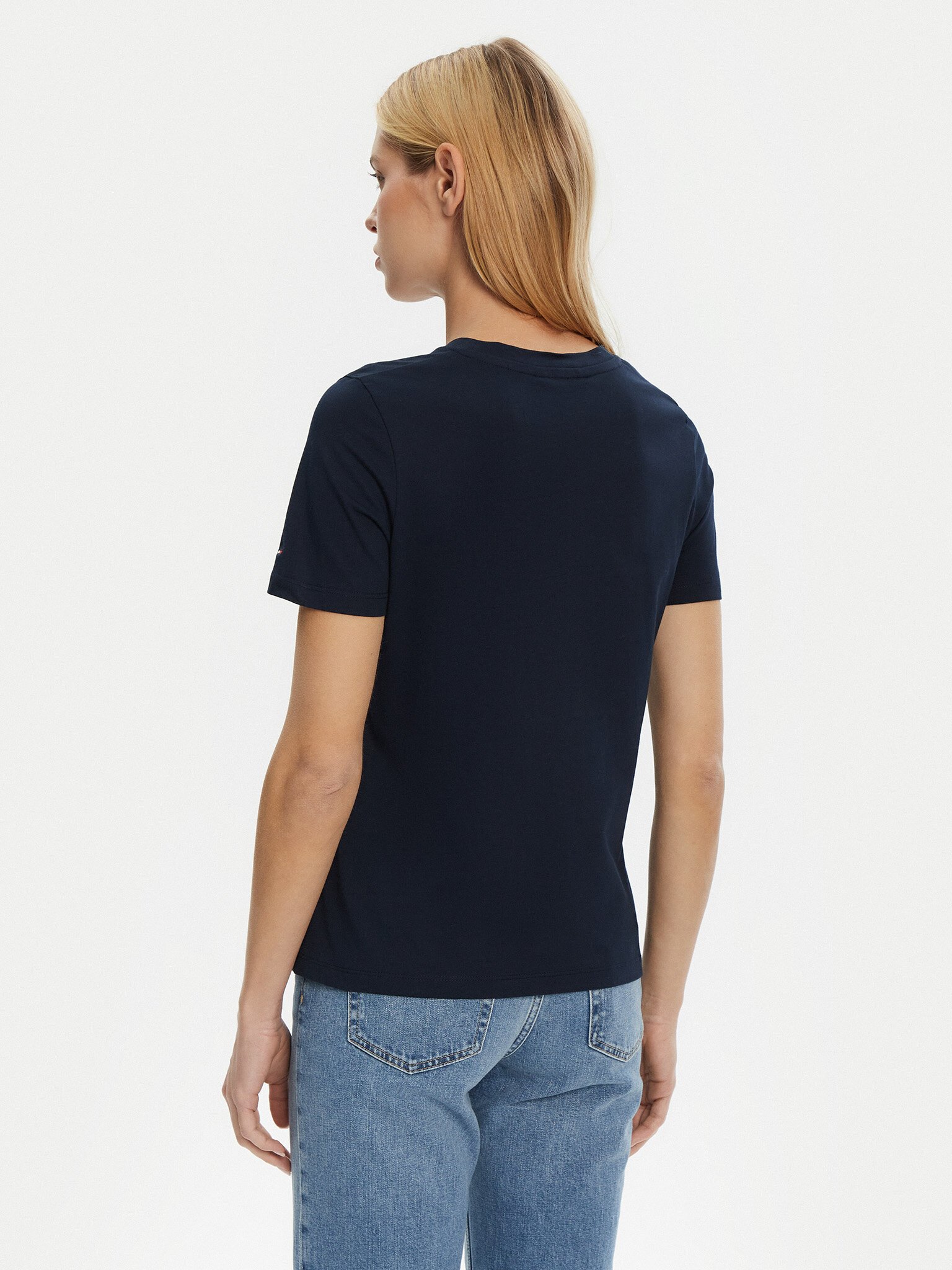 Tee shirt  Tommy Hilfiger WW0WW45428 C1G Dark Night Navy